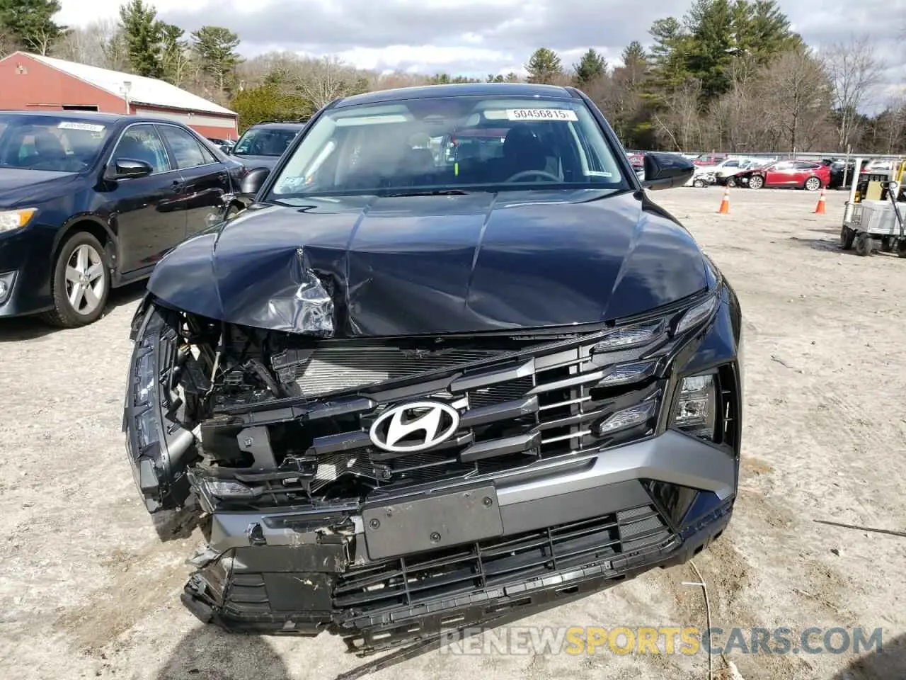 5 fotografías del automóvil dañado 3KMJA3DE2SE009153 HYUNDAI TUCSON 2025