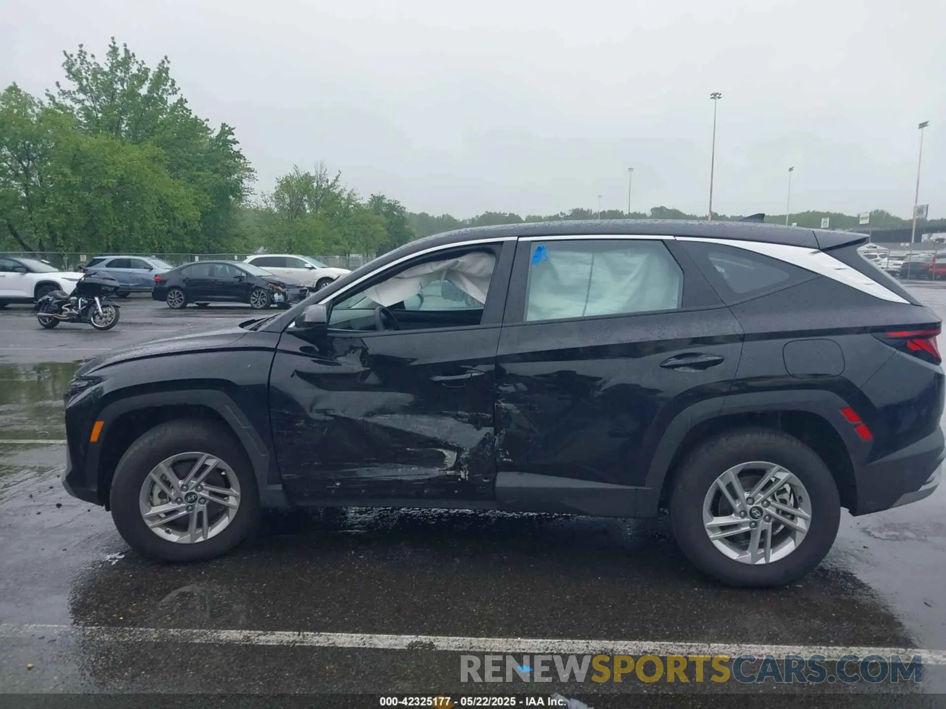 14 fotografías del automóvil dañado 3KMJACDE4SE010434 HYUNDAI TUCSON 2025