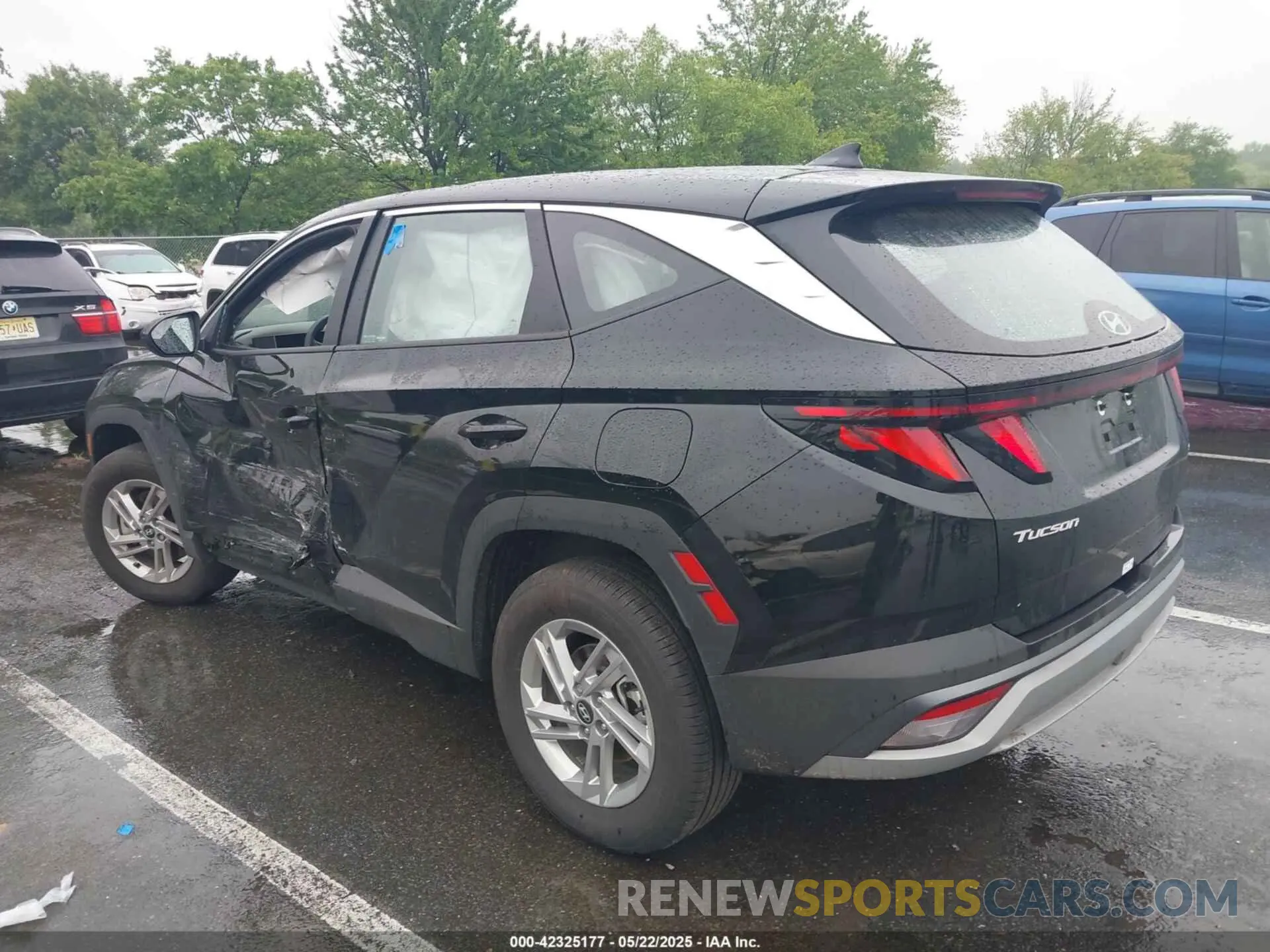 3 fotografías del automóvil dañado 3KMJACDE4SE010434 HYUNDAI TUCSON 2025