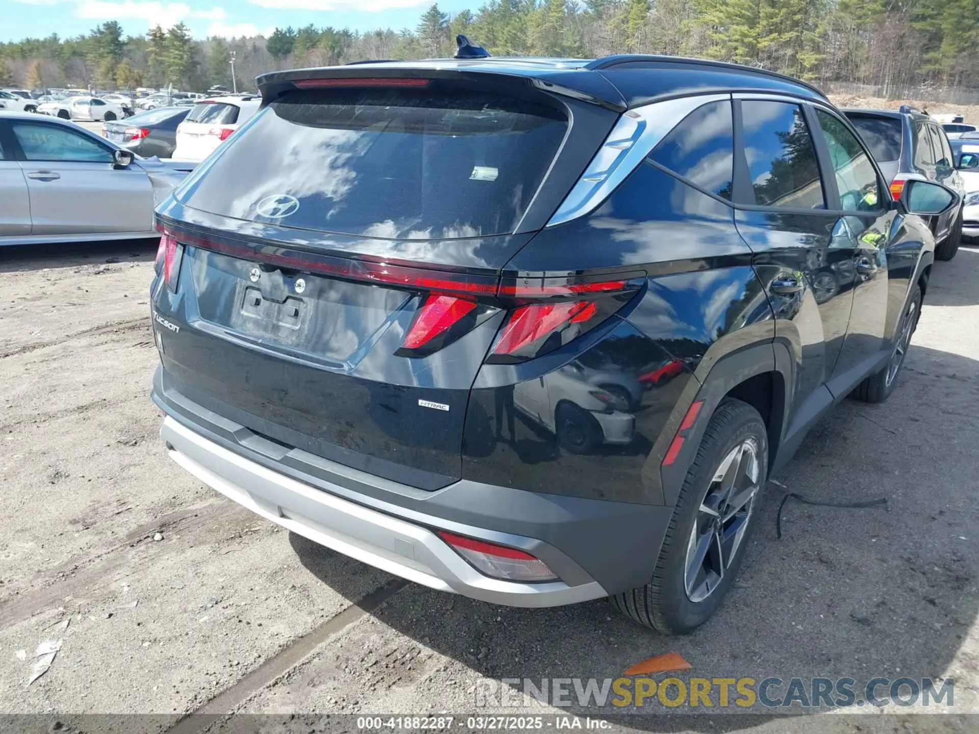 4 fotografías del automóvil dañado 3KMJBCDE1SE002692 HYUNDAI TUCSON 2025