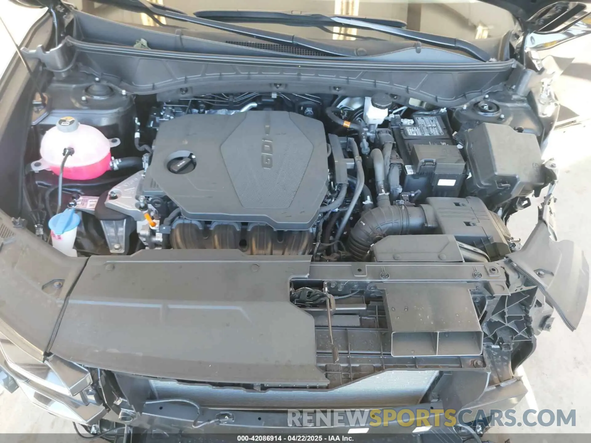 10 fotografías del automóvil dañado 3KMJBCDE2SE004676 HYUNDAI TUCSON 2025