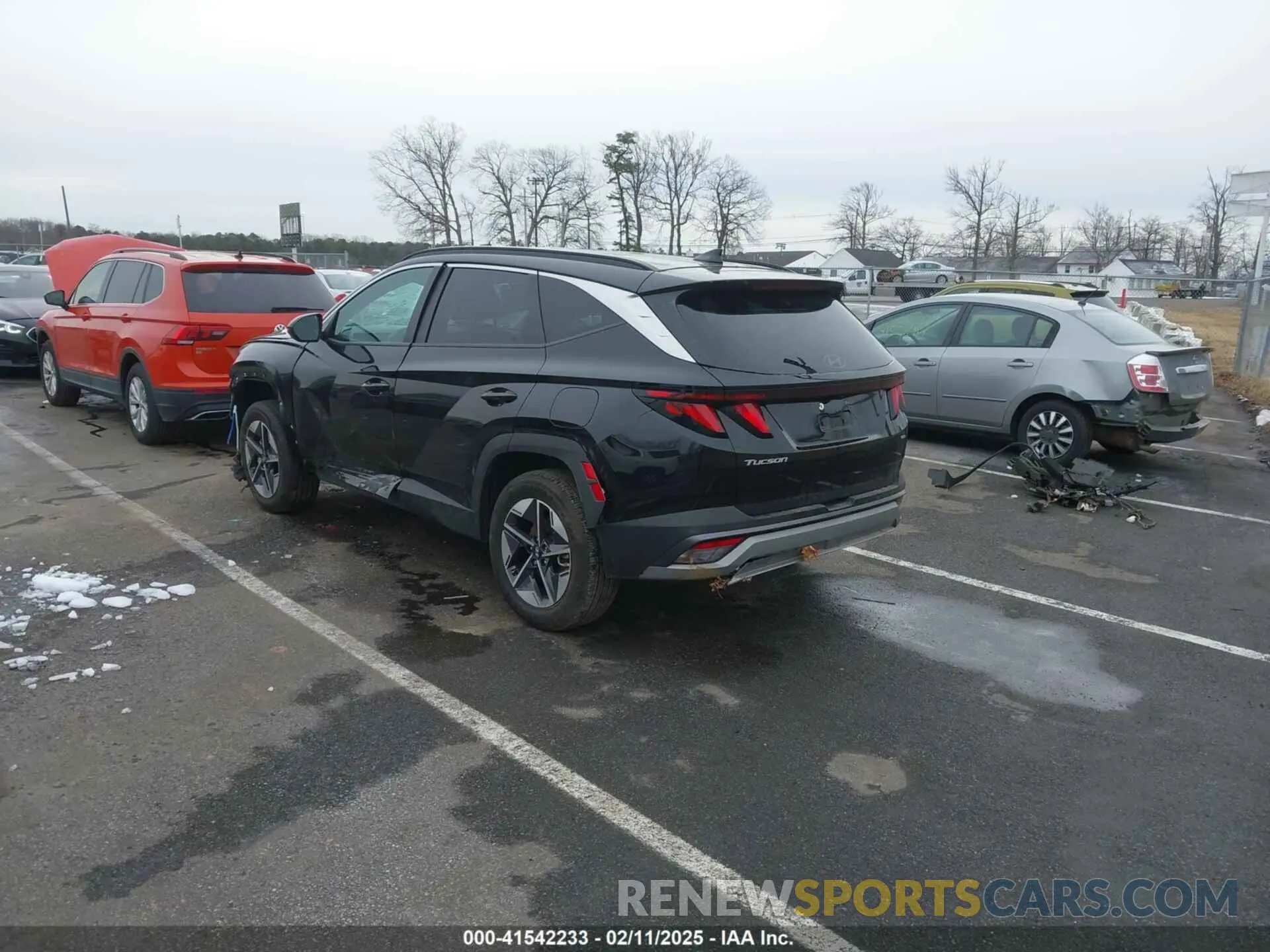3 fotografías del automóvil dañado 3KMJBCDE5SE005000 HYUNDAI TUCSON 2025