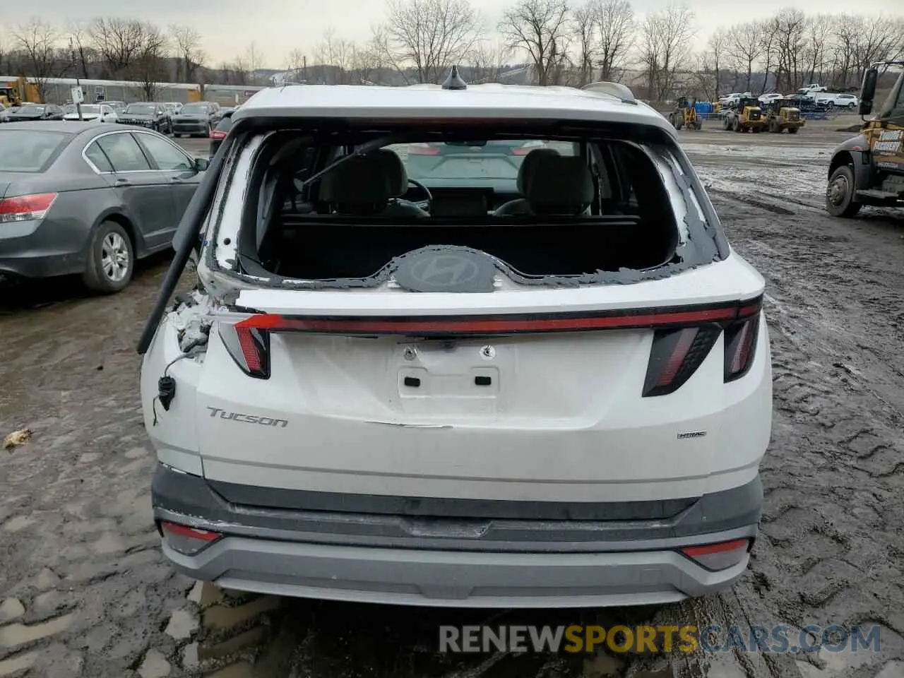 6 fotografías del automóvil dañado 3KMJCCDE1SE003869 HYUNDAI TUCSON 2025
