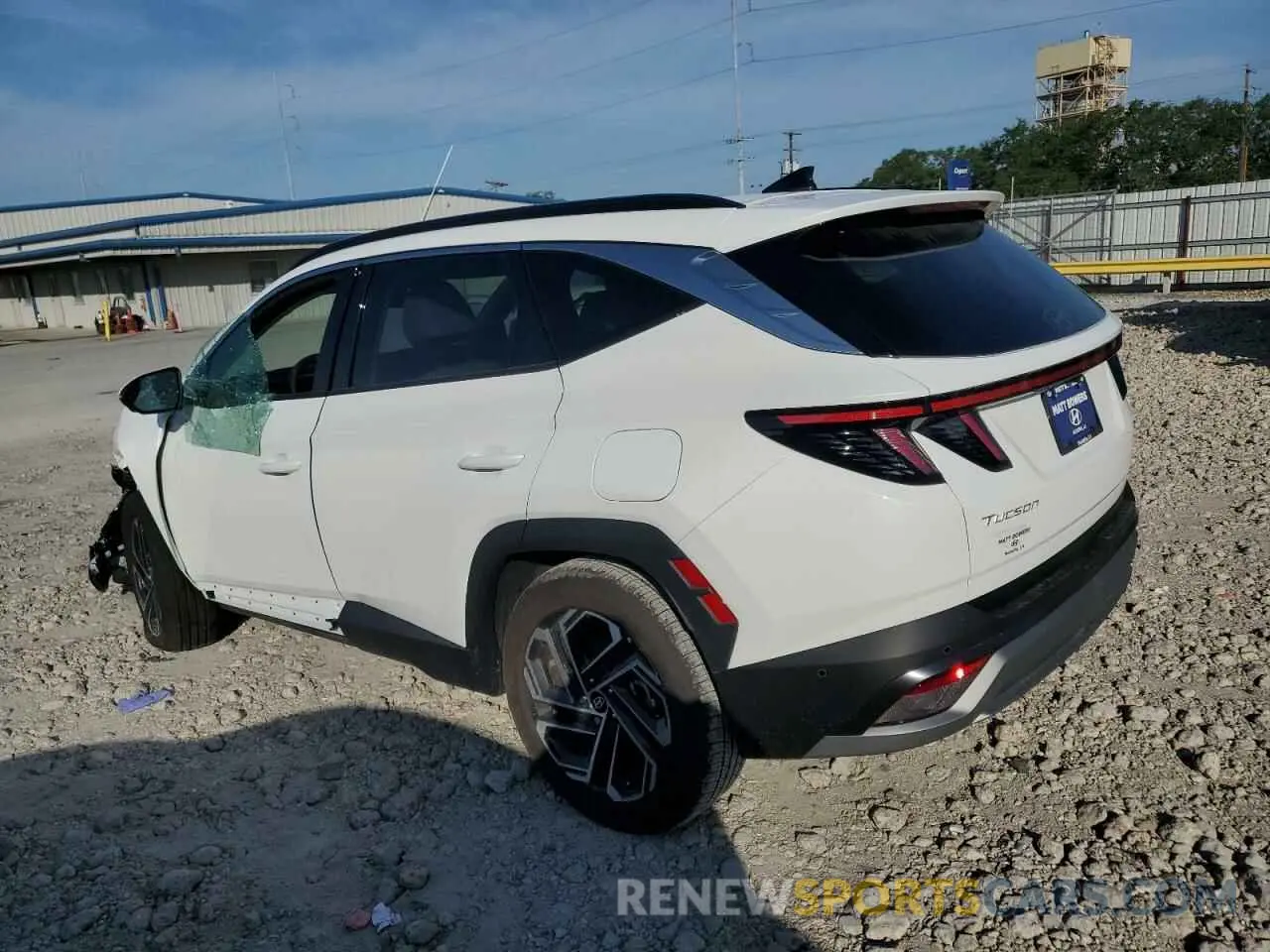2 fotografías del automóvil dañado 3KMJE3DE9SE018758 HYUNDAI TUCSON 2025