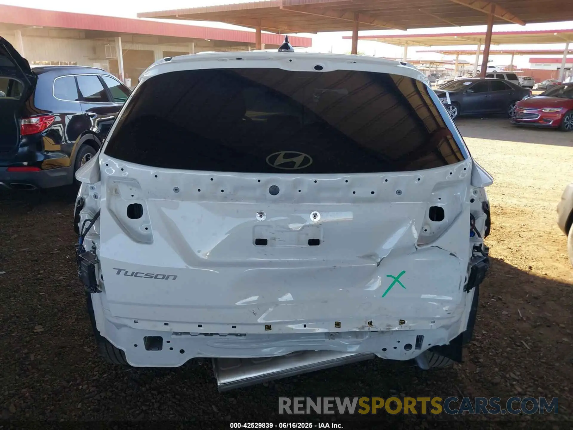 6 fotografías del automóvil dañado 5NMJA3DE1SH475331 HYUNDAI TUCSON 2025