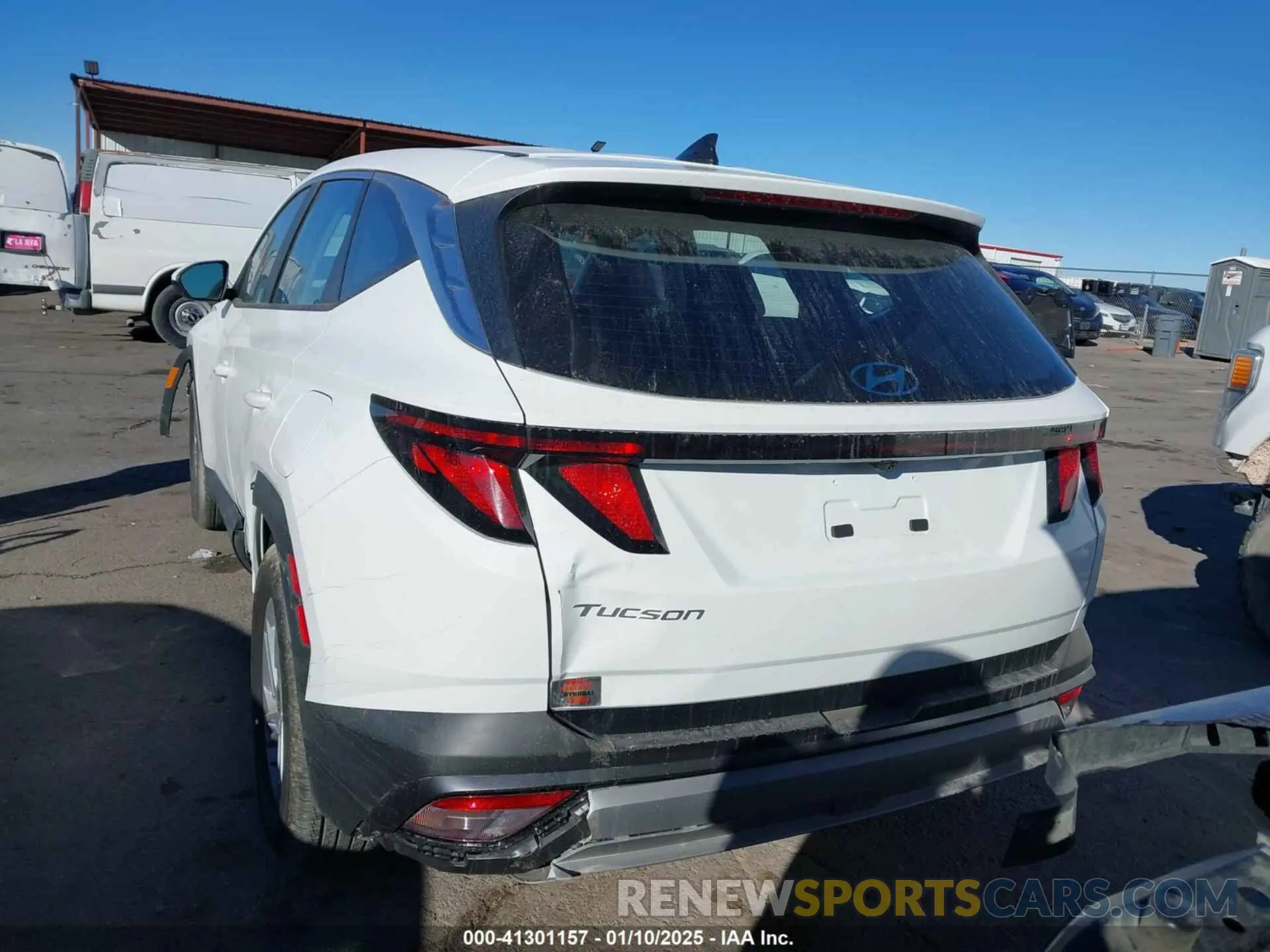 16 fotografías del automóvil dañado 5NMJA3DE4SH473556 HYUNDAI TUCSON 2025