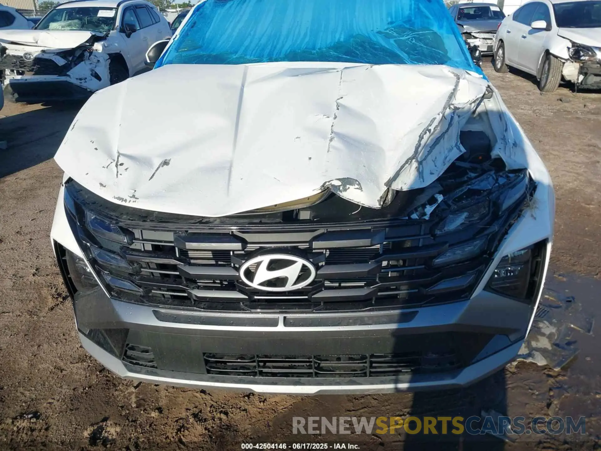 6 fotografías del automóvil dañado 5NMJA3DE7SH512124 HYUNDAI TUCSON 2025