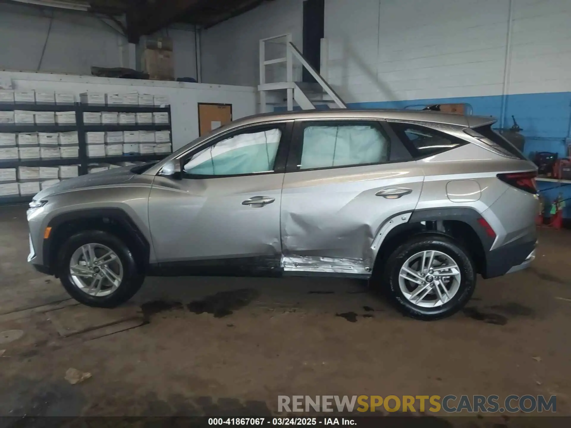 14 fotografías del automóvil dañado 5NMJACDE3SH451919 HYUNDAI TUCSON 2025