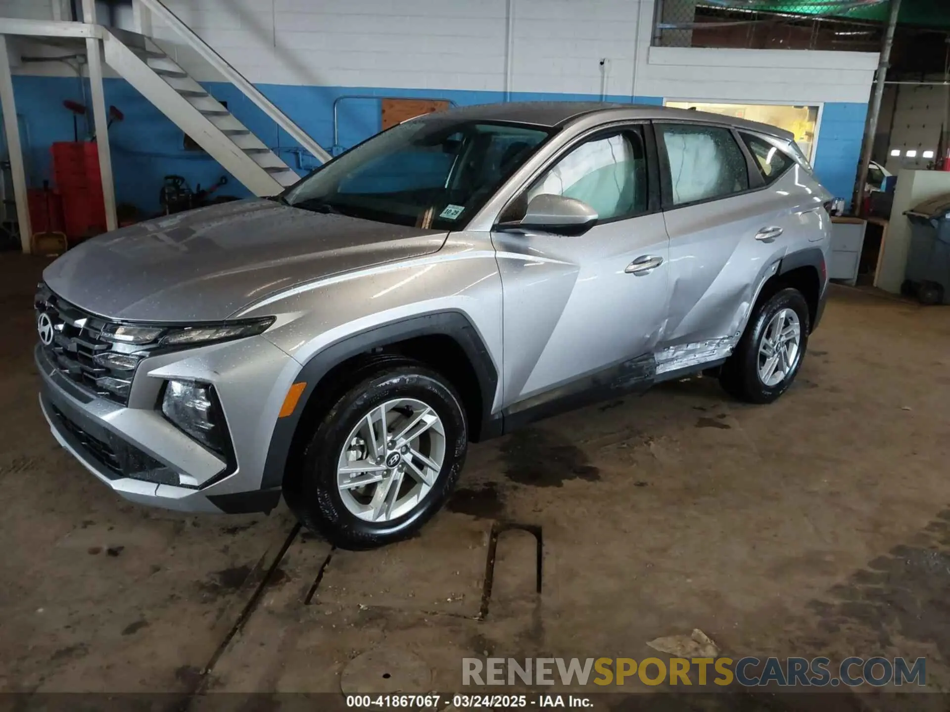 2 fotografías del automóvil dañado 5NMJACDE3SH451919 HYUNDAI TUCSON 2025