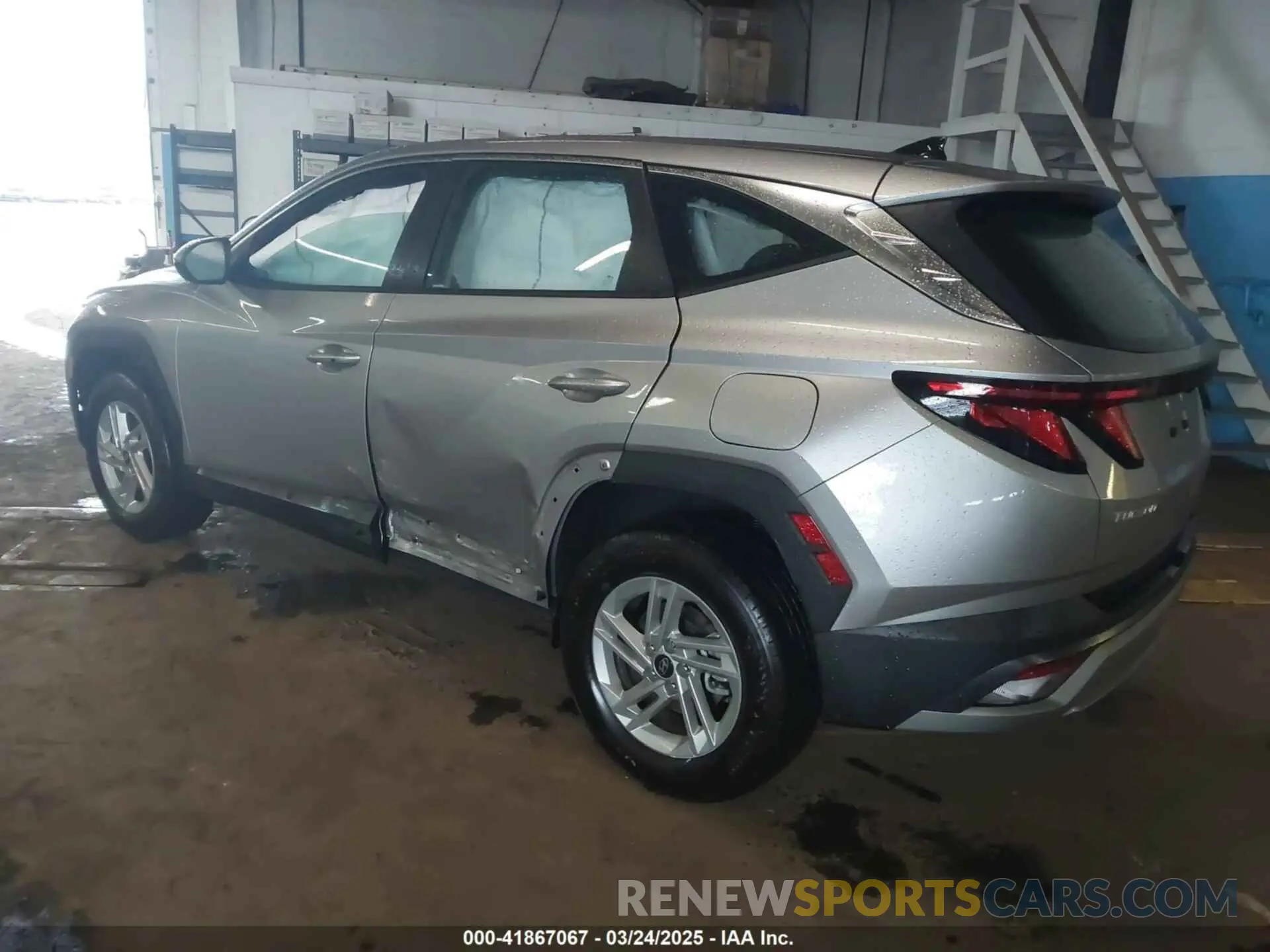 3 fotografías del automóvil dañado 5NMJACDE3SH451919 HYUNDAI TUCSON 2025