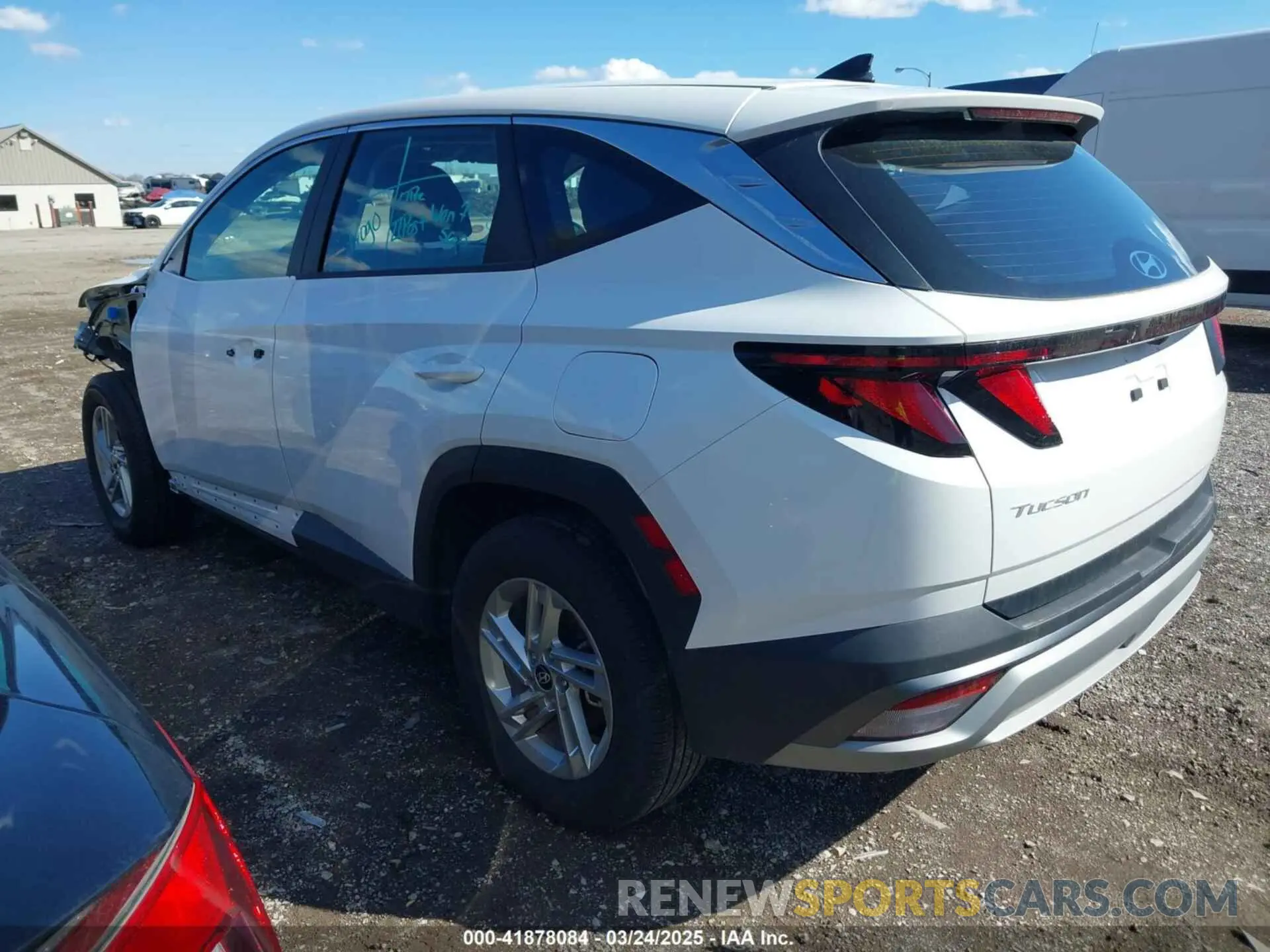 3 fotografías del automóvil dañado 5NMJACDE4SH453114 HYUNDAI TUCSON 2025