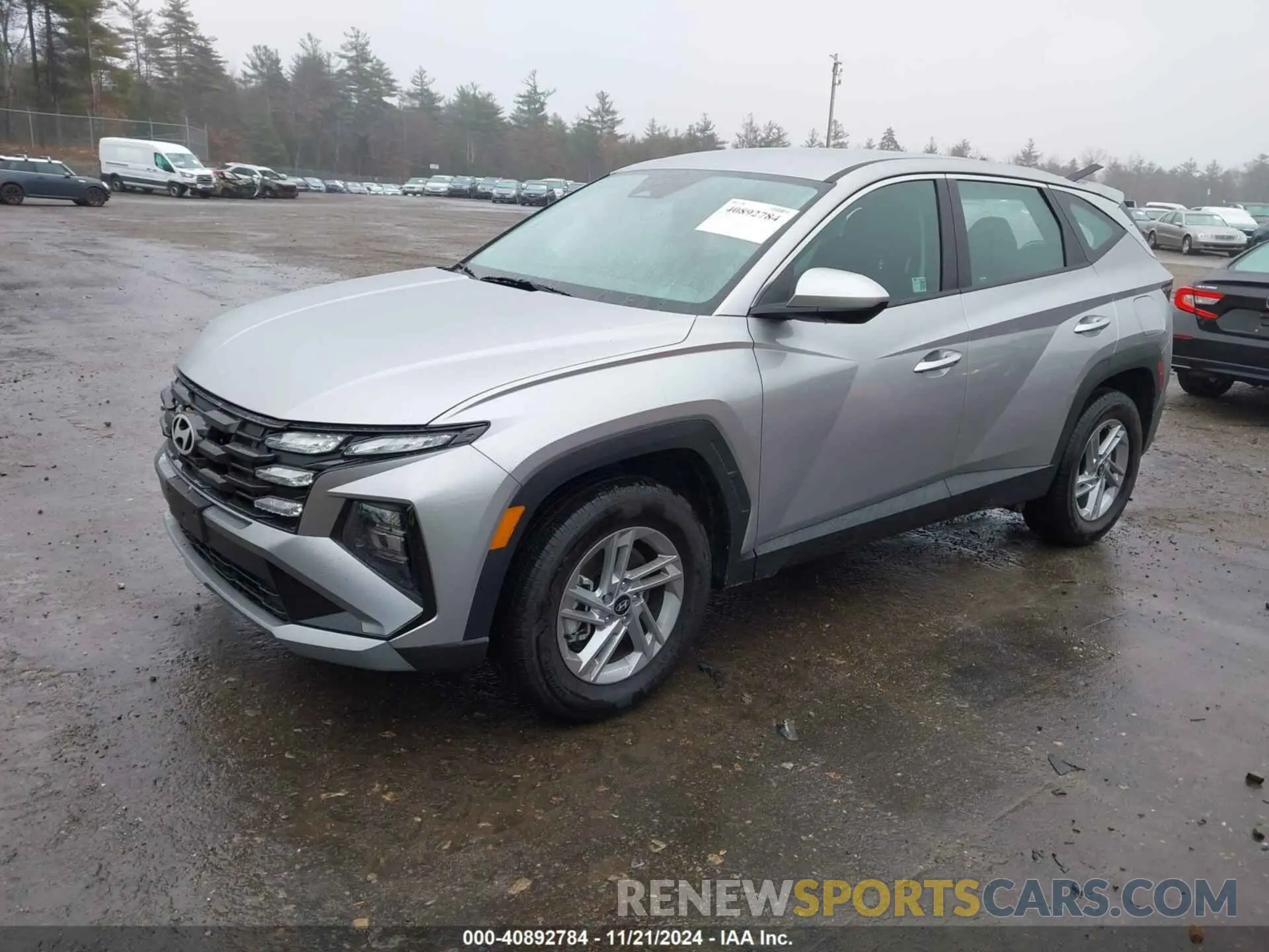 2 fotografías del automóvil dañado 5NMJACDE7SH458338 HYUNDAI TUCSON 2025