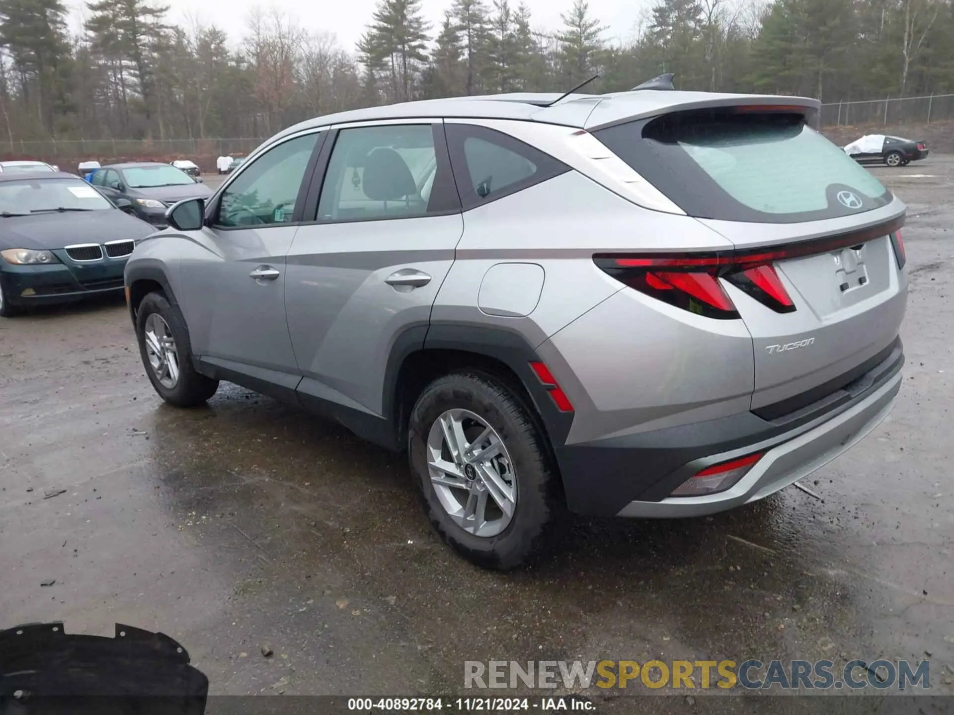 3 fotografías del automóvil dañado 5NMJACDE7SH458338 HYUNDAI TUCSON 2025