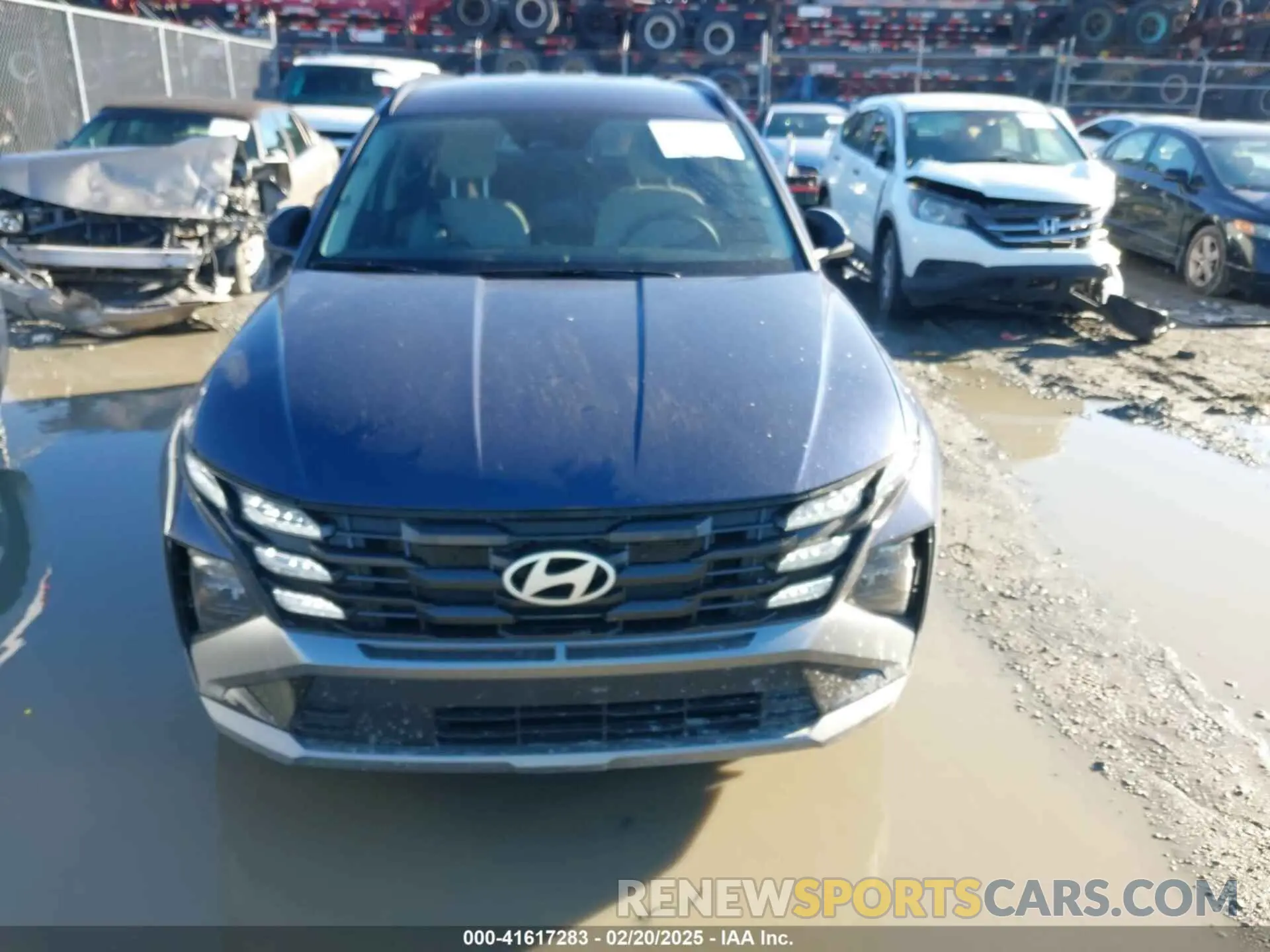 12 fotografías del automóvil dañado 5NMJB3DE0SH450000 HYUNDAI TUCSON 2025