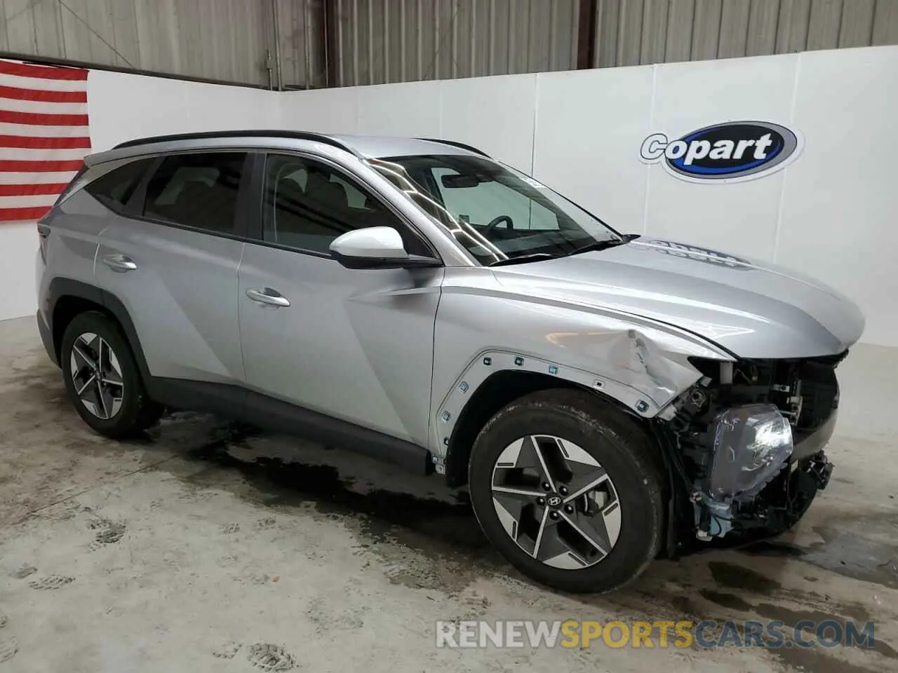 4 fotografías del automóvil dañado 5NMJB3DE0SH480811 HYUNDAI TUCSON 2025