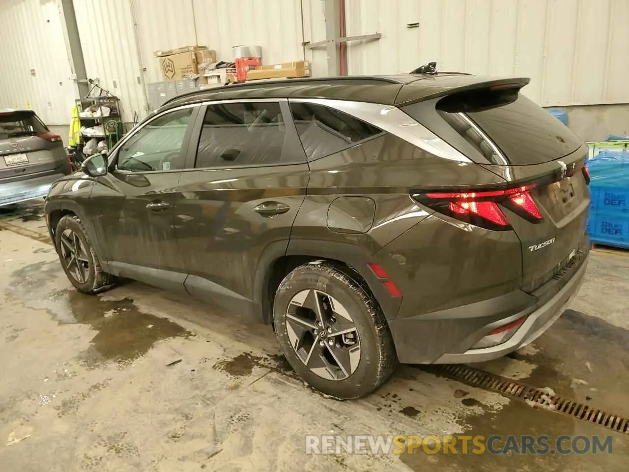 2 fotografías del automóvil dañado 5NMJB3DE2SH494225 HYUNDAI TUCSON 2025