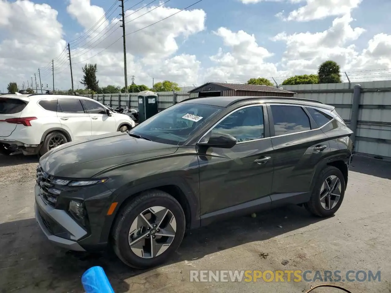 1 fotografías del automóvil dañado 5NMJB3DE3SH472587 HYUNDAI TUCSON 2025