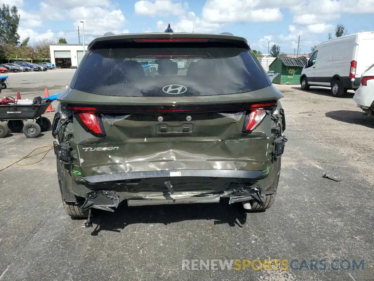 6 fotografías del automóvil dañado 5NMJB3DE3SH472587 HYUNDAI TUCSON 2025