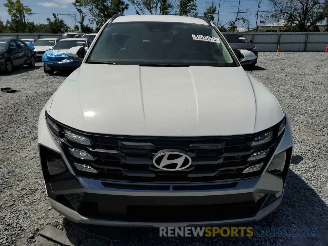 5 fotografías del automóvil dañado 5NMJB3DE7SH458899 HYUNDAI TUCSON 2025