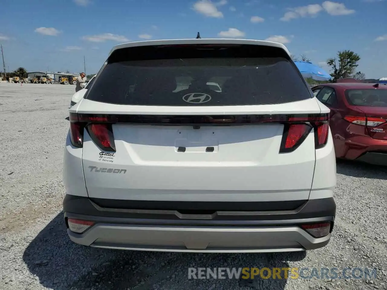 6 fotografías del automóvil dañado 5NMJB3DE7SH458899 HYUNDAI TUCSON 2025