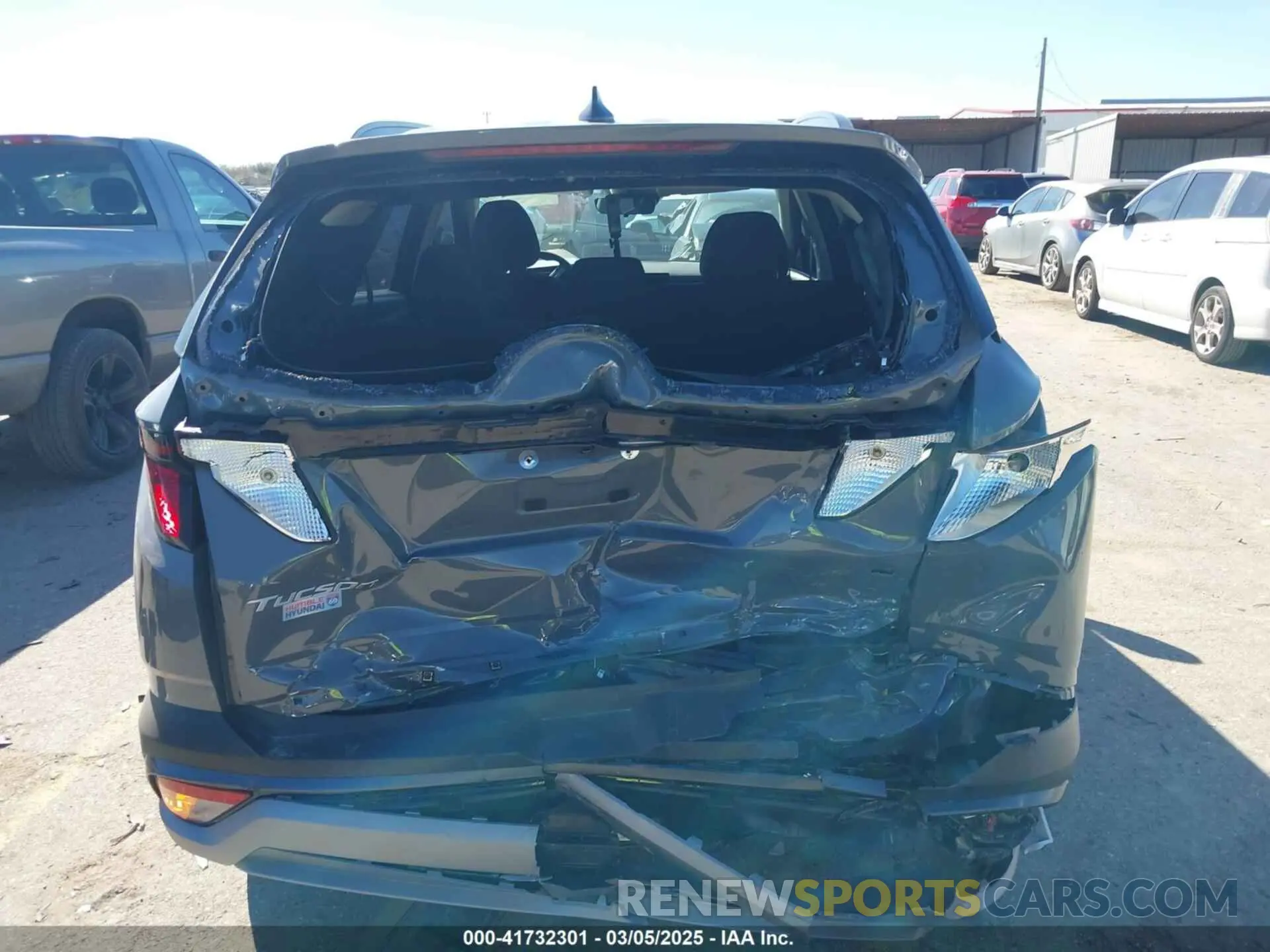 16 fotografías del automóvil dañado 5NMJB3DE7SH501802 HYUNDAI TUCSON 2025