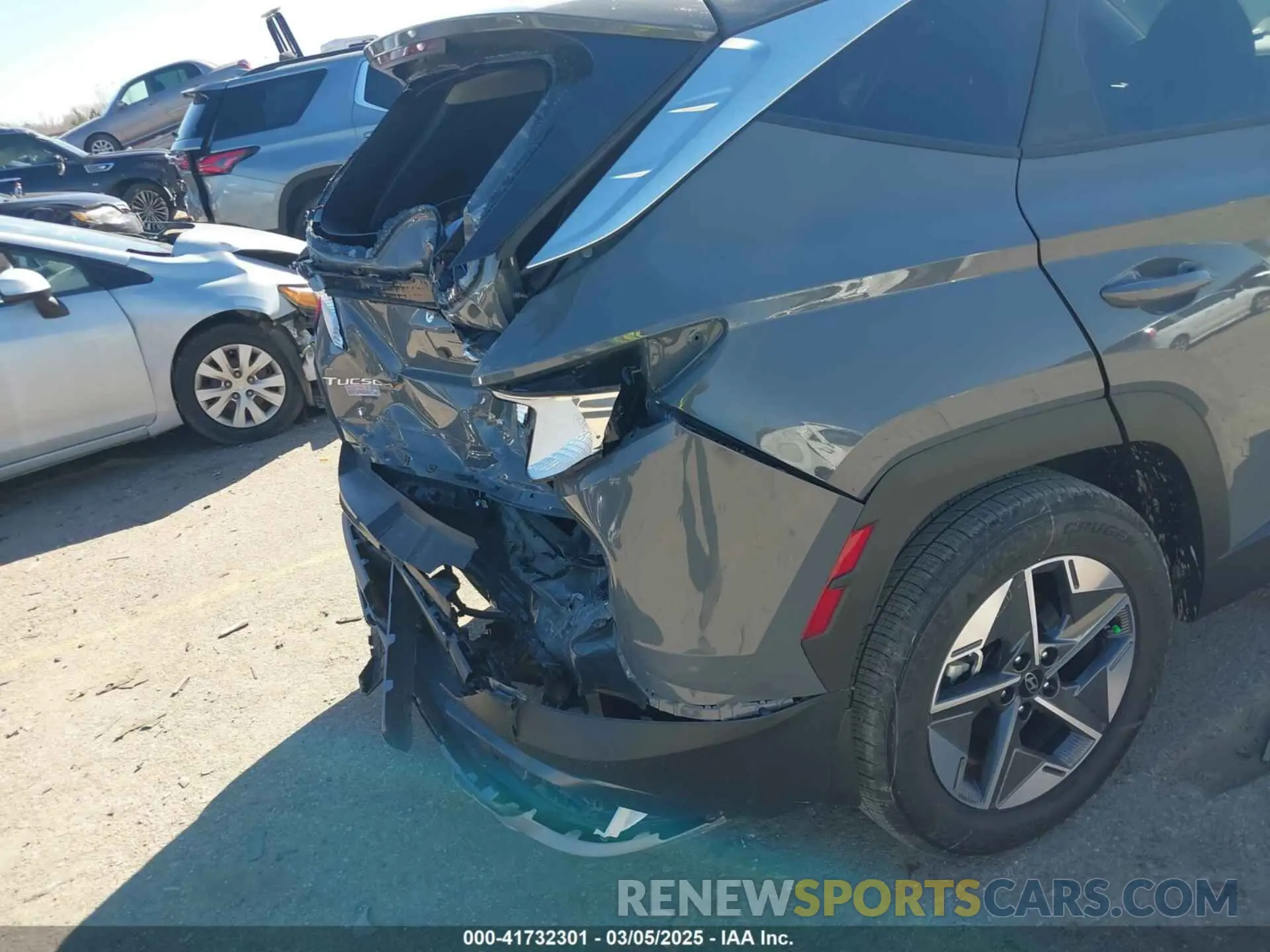 6 fotografías del automóvil dañado 5NMJB3DE7SH501802 HYUNDAI TUCSON 2025