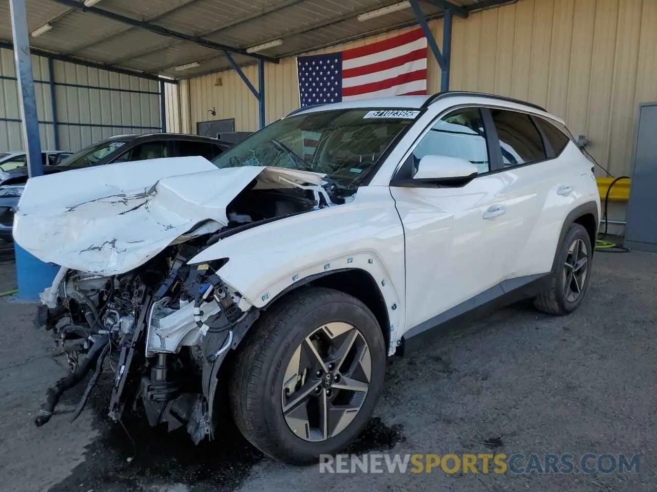 1 fotografías del automóvil dañado 5NMJB3DE8SH517006 HYUNDAI TUCSON 2025
