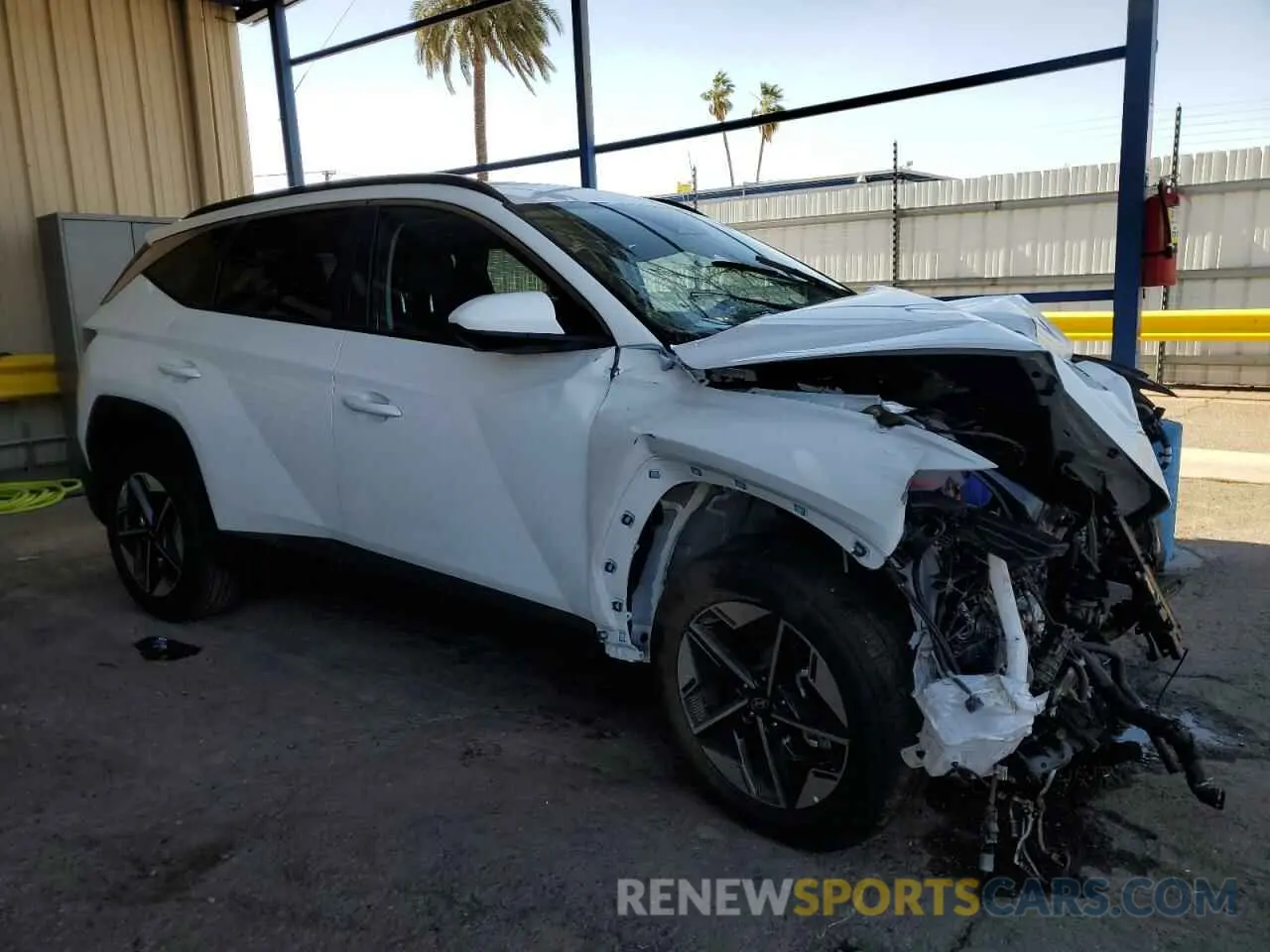 4 fotografías del automóvil dañado 5NMJB3DE8SH517006 HYUNDAI TUCSON 2025