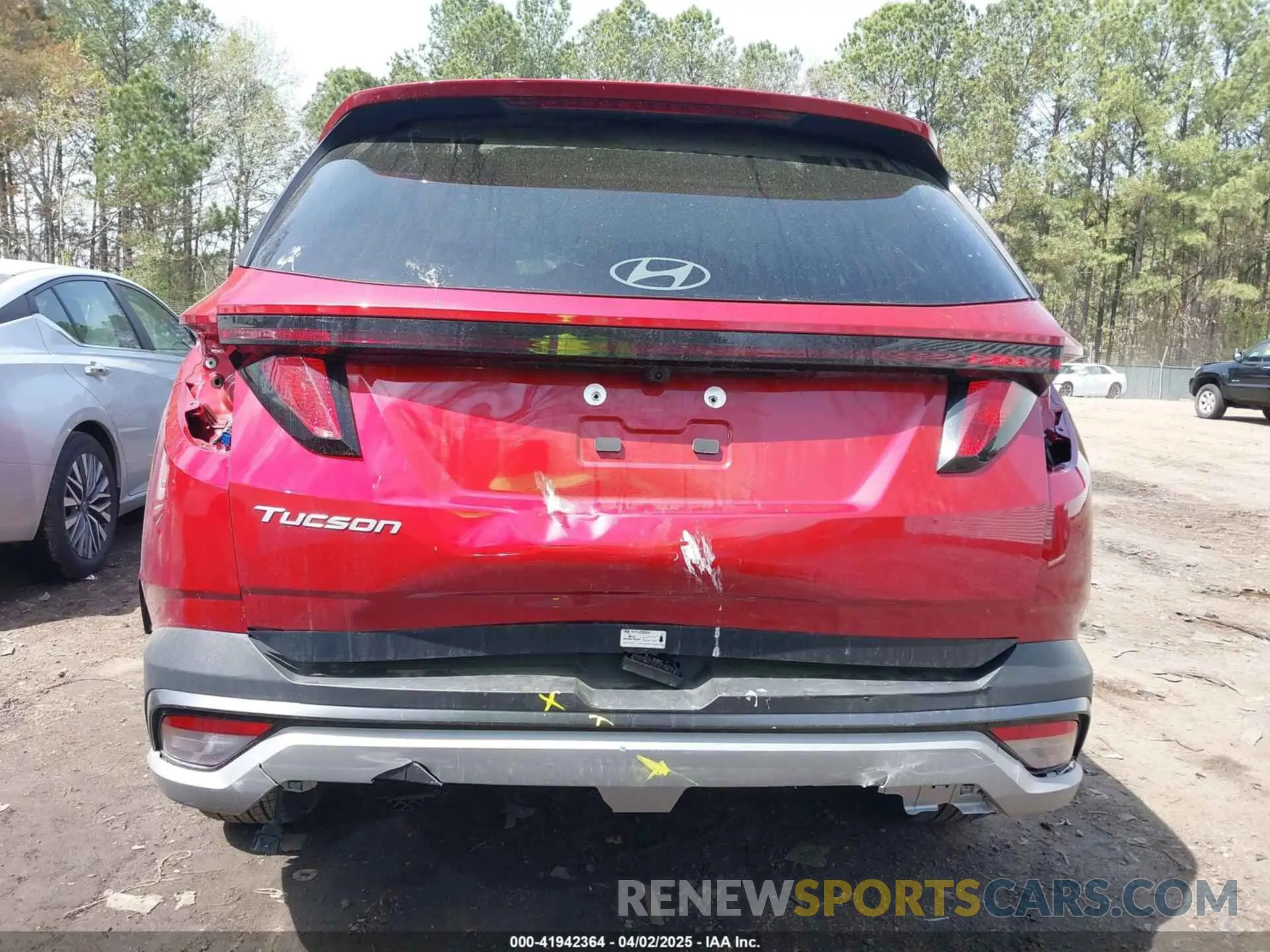 6 fotografías del automóvil dañado 5NMJB3DE9SH464140 HYUNDAI TUCSON 2025