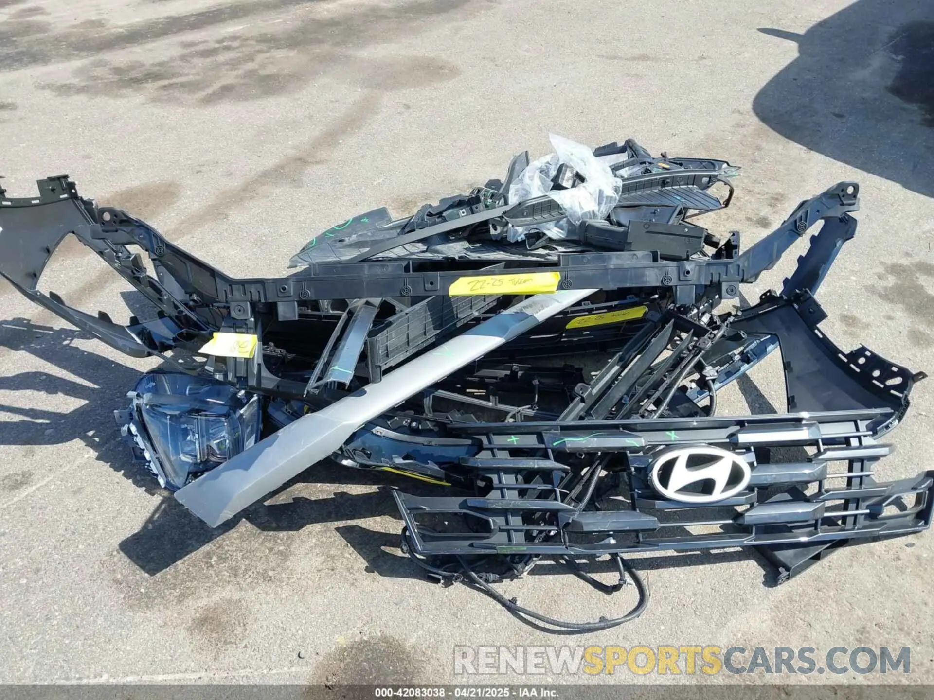 12 fotografías del automóvil dañado 5NMJBCDE1SH451558 HYUNDAI TUCSON 2025
