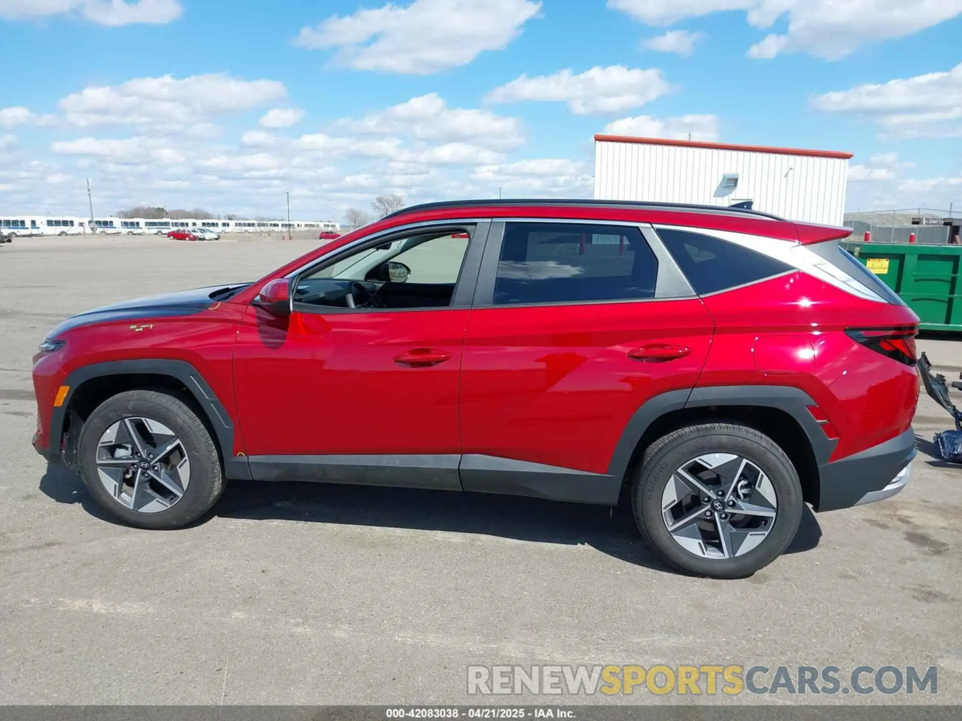 15 fotografías del automóvil dañado 5NMJBCDE1SH451558 HYUNDAI TUCSON 2025