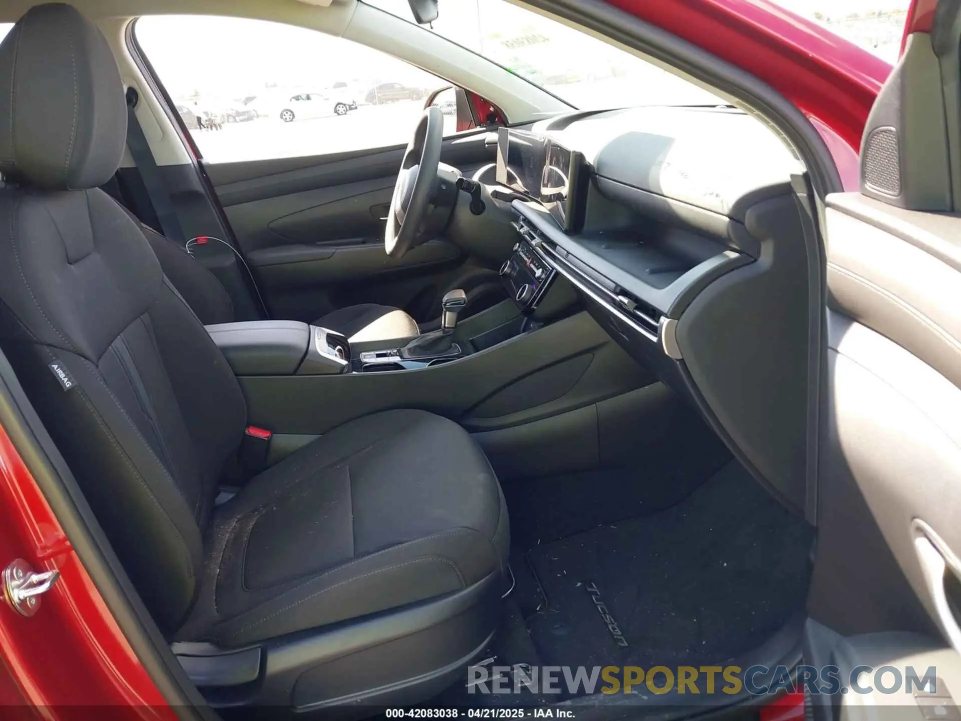 5 fotografías del automóvil dañado 5NMJBCDE1SH451558 HYUNDAI TUCSON 2025