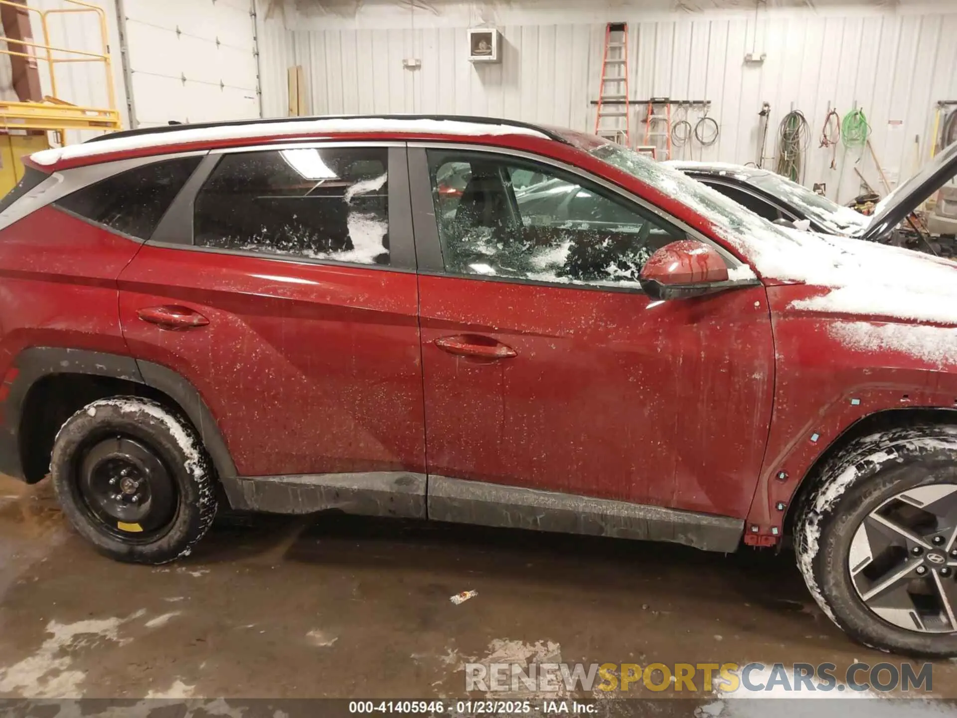 13 fotografías del automóvil dañado 5NMJBCDE1SH469588 HYUNDAI TUCSON 2025