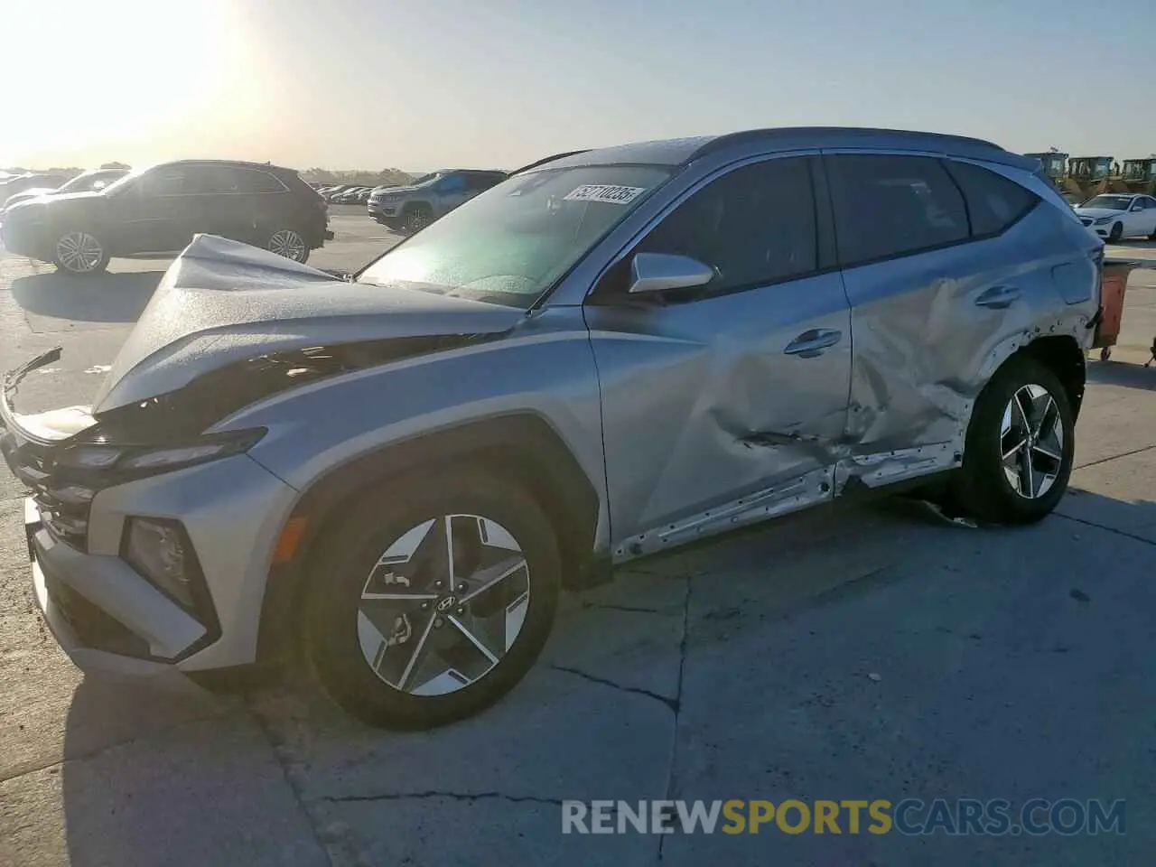 1 fotografías del automóvil dañado 5NMJBCDE2SH453013 HYUNDAI TUCSON 2025