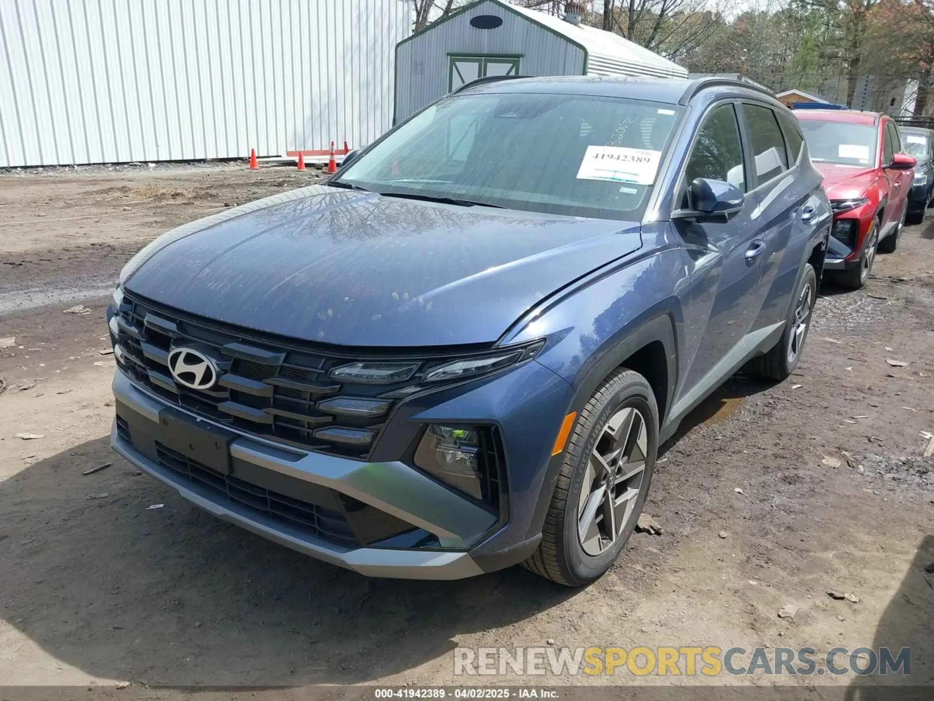 2 fotografías del automóvil dañado 5NMJBCDE2SH464254 HYUNDAI TUCSON 2025