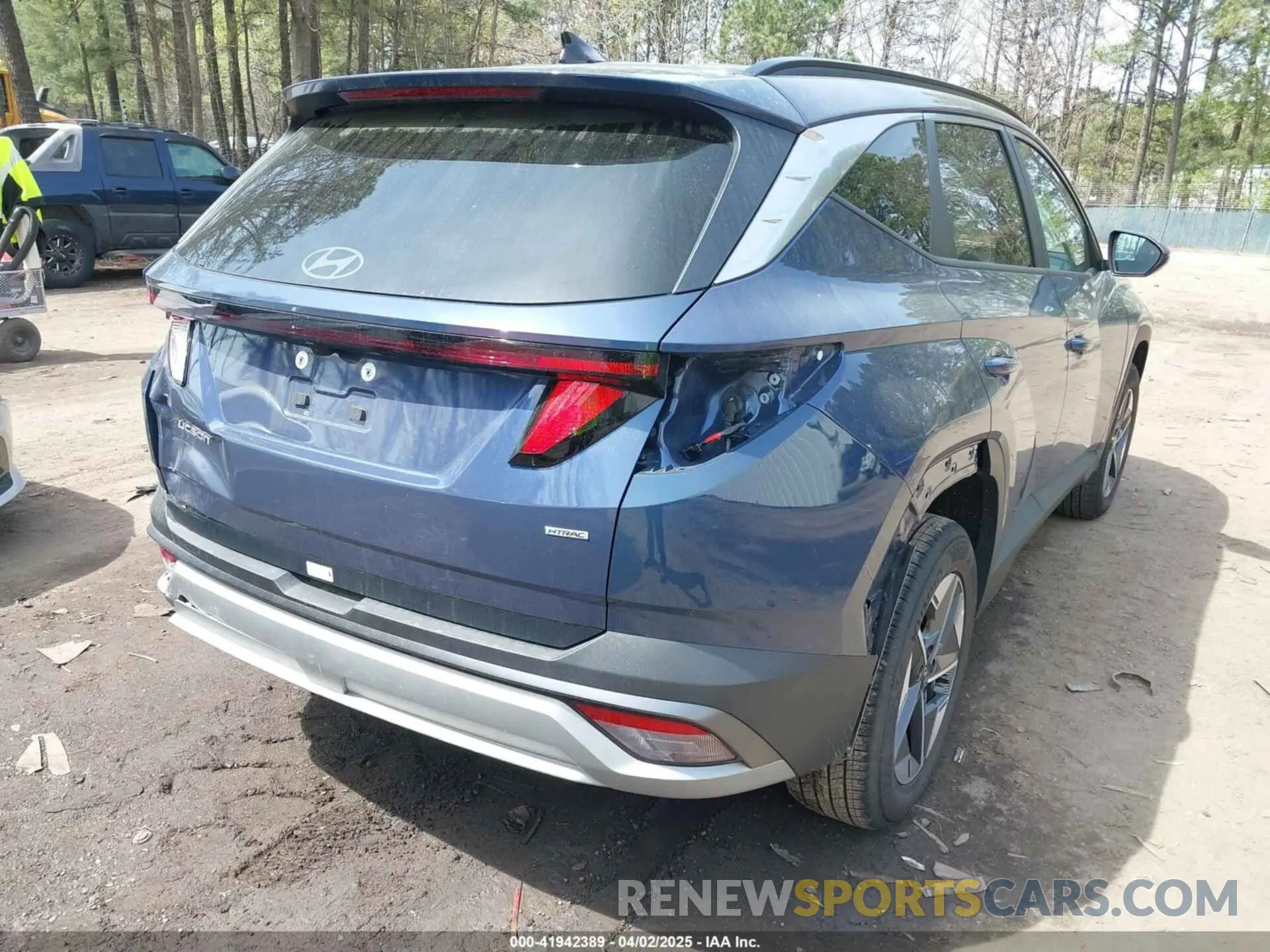 4 fotografías del automóvil dañado 5NMJBCDE2SH464254 HYUNDAI TUCSON 2025
