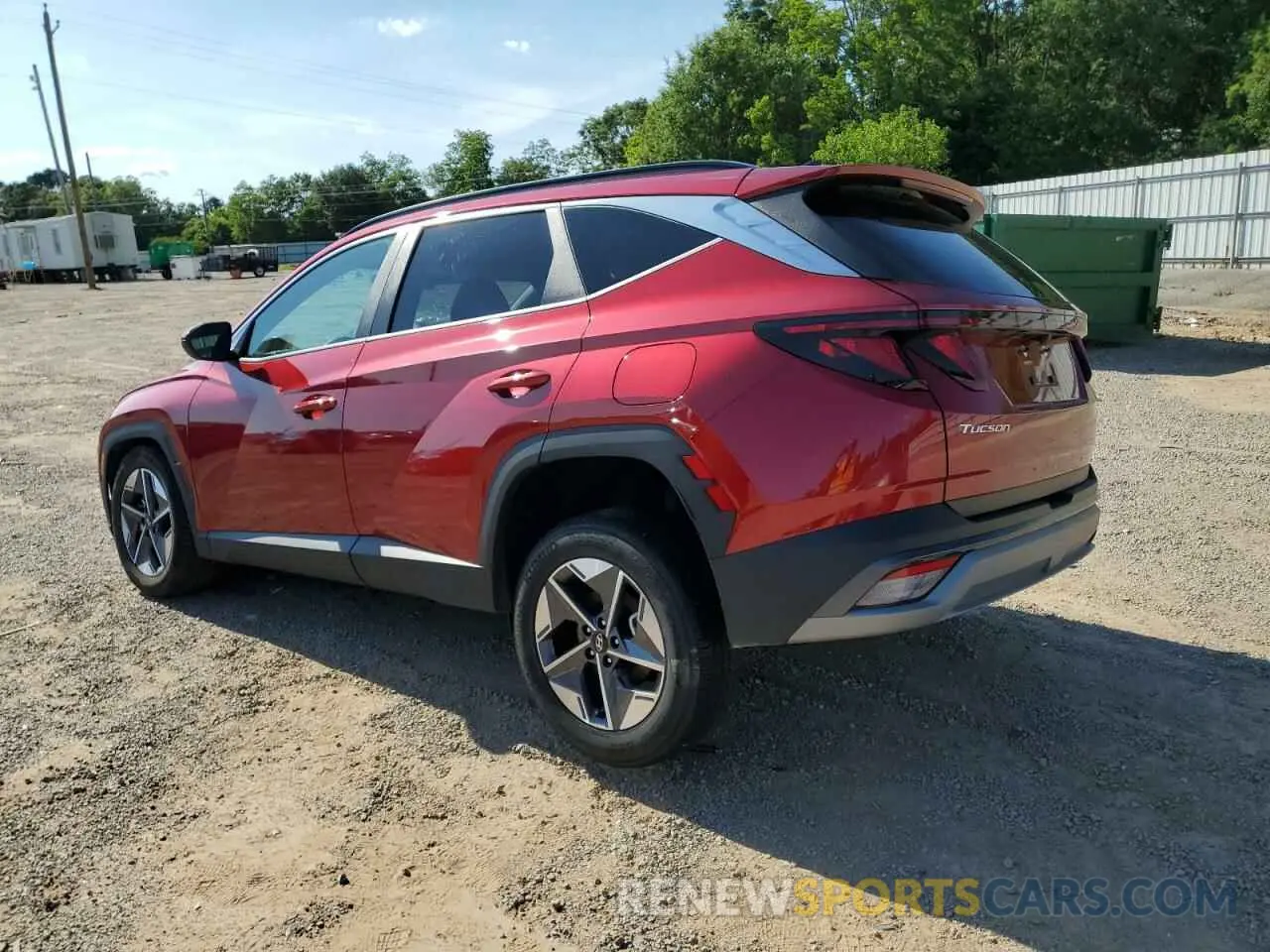 2 fotografías del automóvil dañado 5NMJBCDE2SH495357 HYUNDAI TUCSON 2025