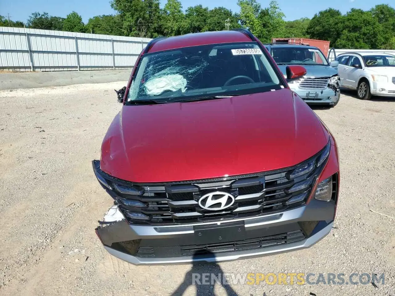 5 fotografías del automóvil dañado 5NMJBCDE2SH495357 HYUNDAI TUCSON 2025