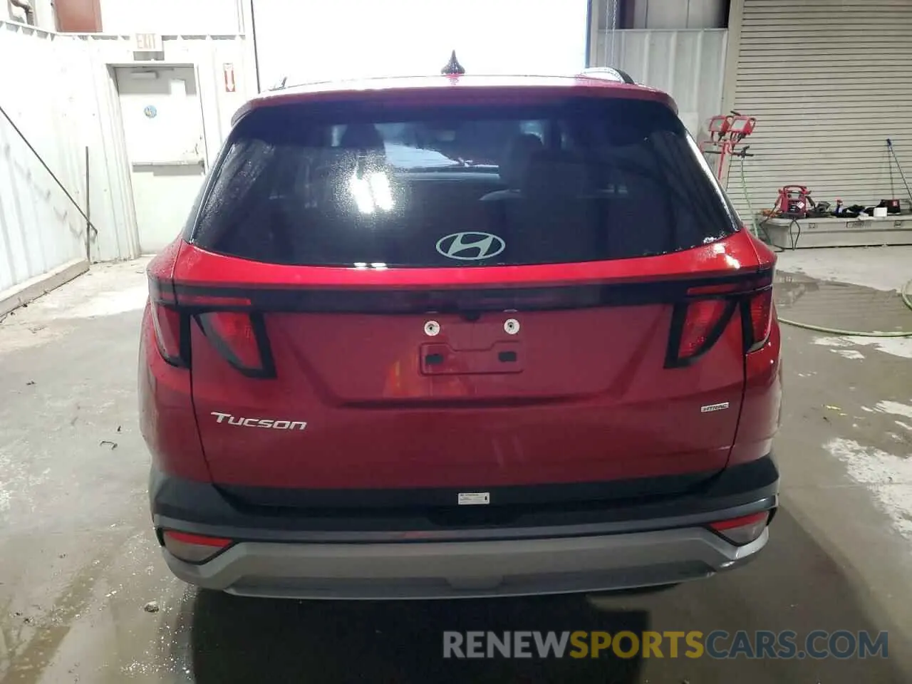 6 fotografías del automóvil dañado 5NMJBCDE3SH481144 HYUNDAI TUCSON 2025