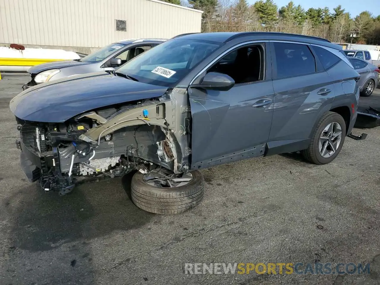 1 fotografías del automóvil dañado 5NMJBCDE4SH448086 HYUNDAI TUCSON 2025