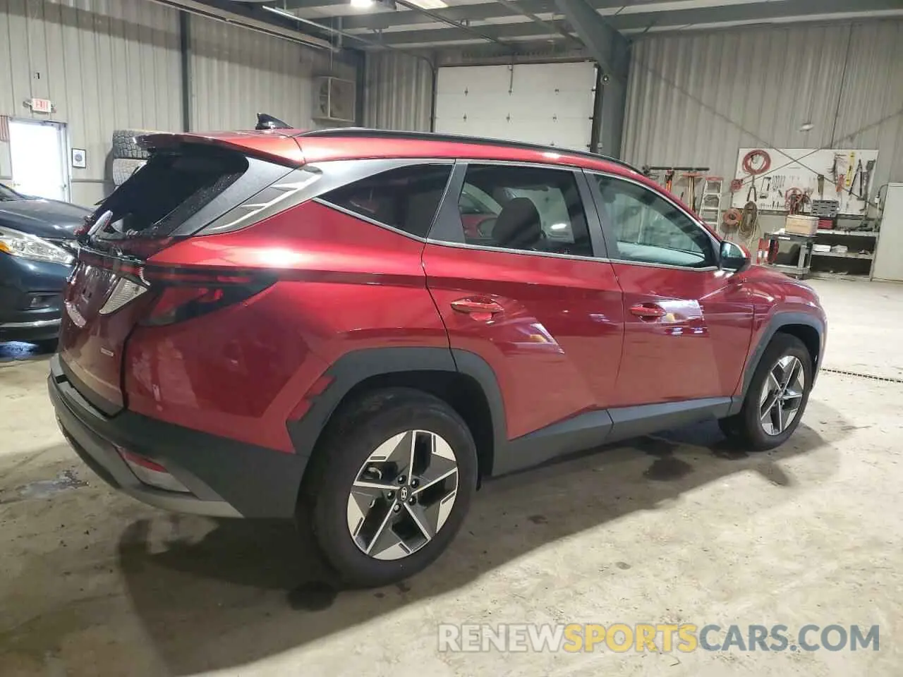 3 fotografías del automóvil dañado 5NMJBCDE4SH449884 HYUNDAI TUCSON 2025