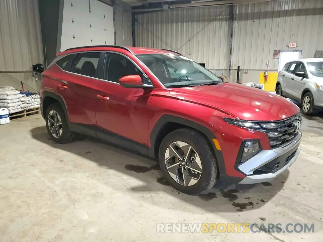 4 fotografías del automóvil dañado 5NMJBCDE4SH449884 HYUNDAI TUCSON 2025