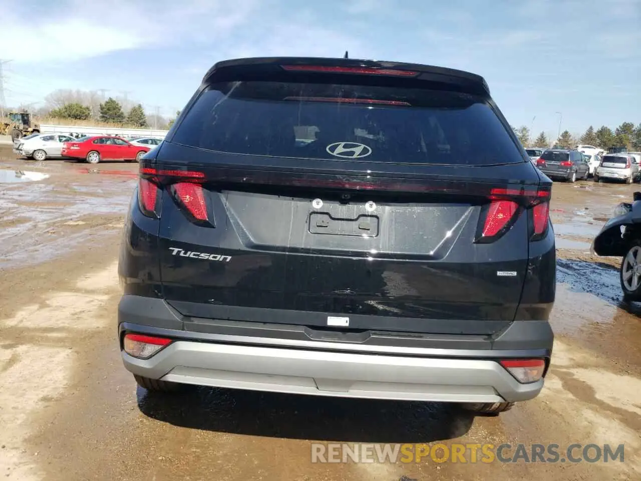 6 fotografías del automóvil dañado 5NMJBCDE4SH470363 HYUNDAI TUCSON 2025