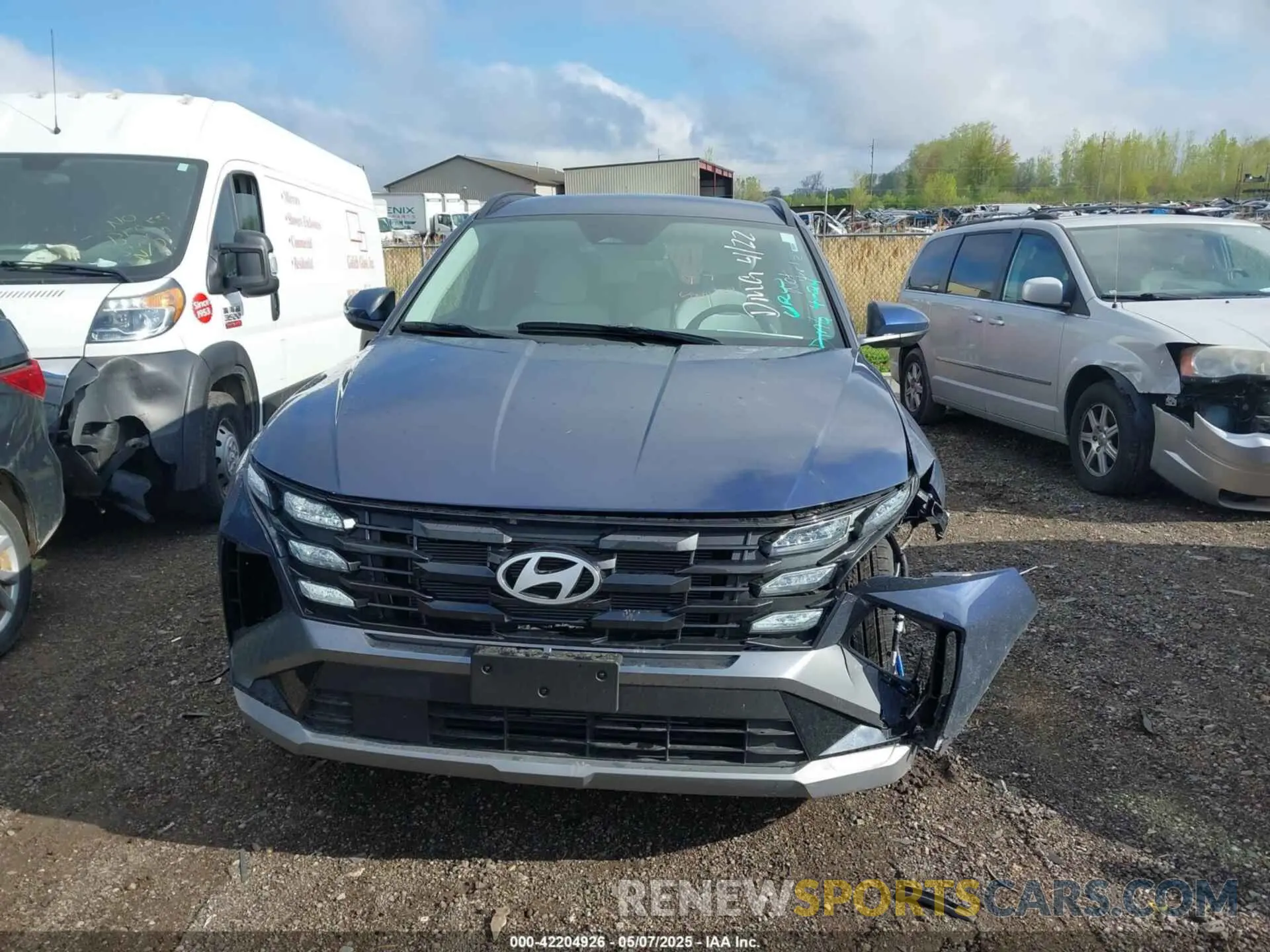 12 fotografías del automóvil dañado 5NMJBCDE4SH532473 HYUNDAI TUCSON 2025