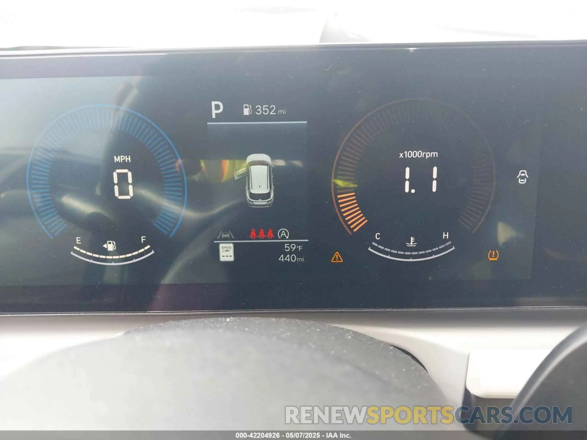 7 fotografías del automóvil dañado 5NMJBCDE4SH532473 HYUNDAI TUCSON 2025