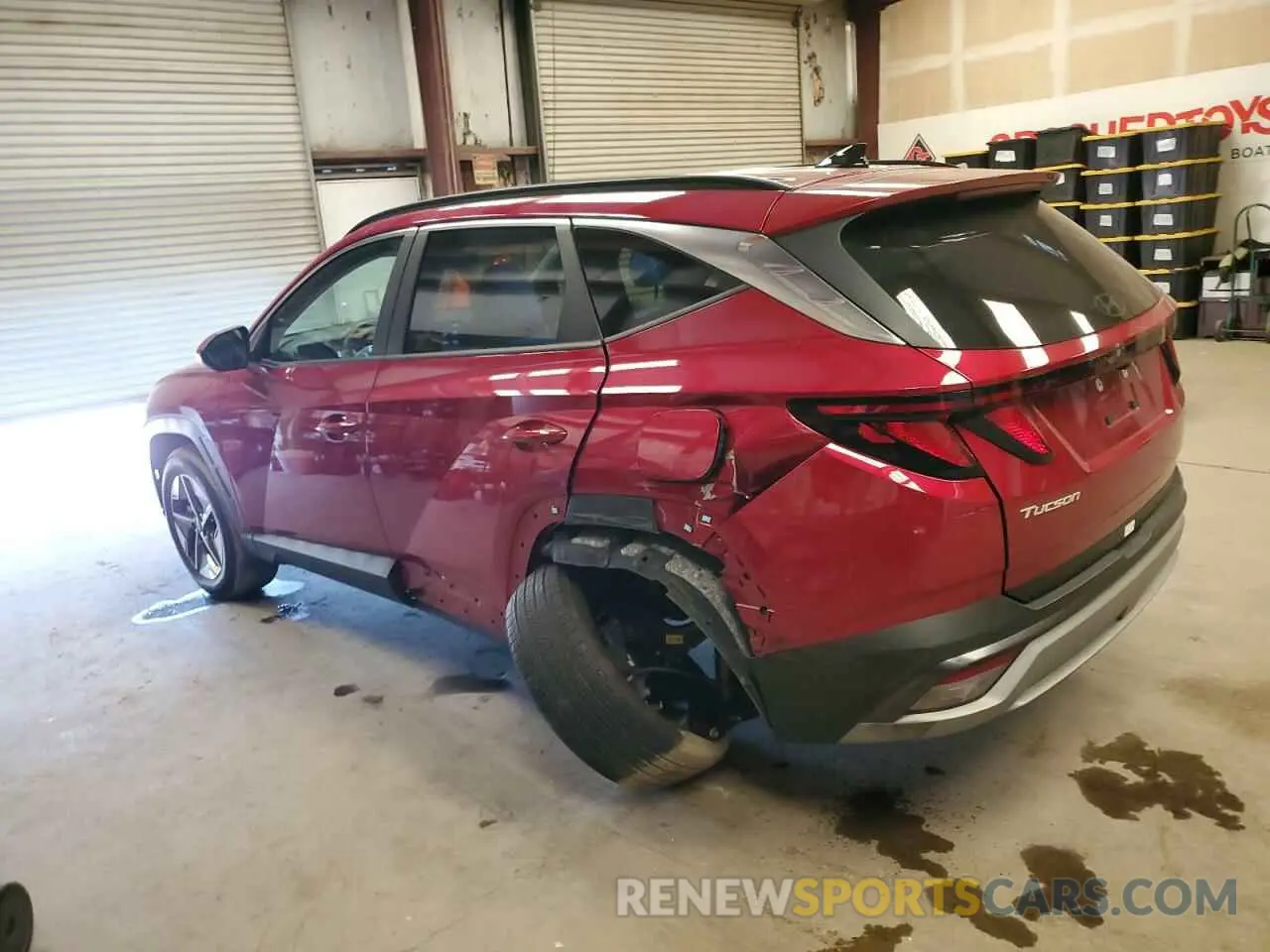 2 fotografías del automóvil dañado 5NMJBCDE5SH505797 HYUNDAI TUCSON 2025