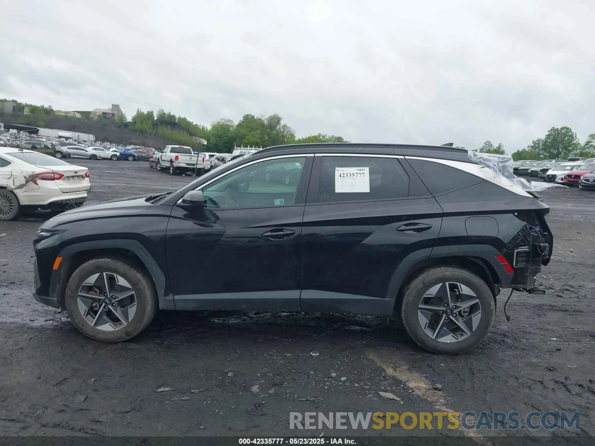 14 fotografías del automóvil dañado 5NMJBCDE7SH441486 HYUNDAI TUCSON 2025