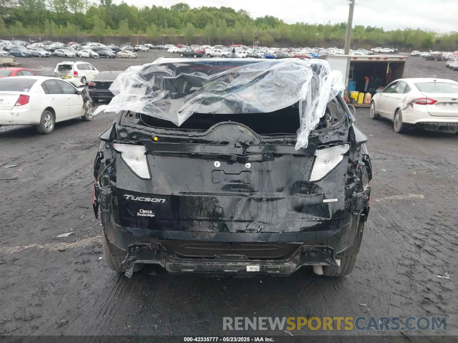 16 fotografías del automóvil dañado 5NMJBCDE7SH441486 HYUNDAI TUCSON 2025