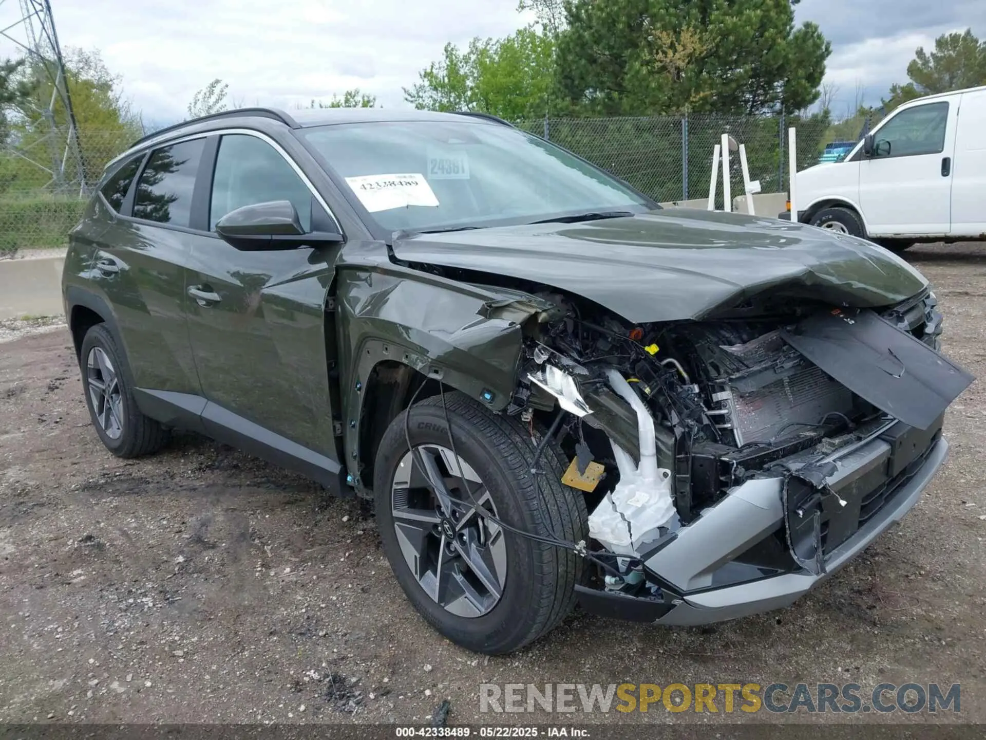 1 fotografías del automóvil dañado 5NMJBCDE7SH451371 HYUNDAI TUCSON 2025