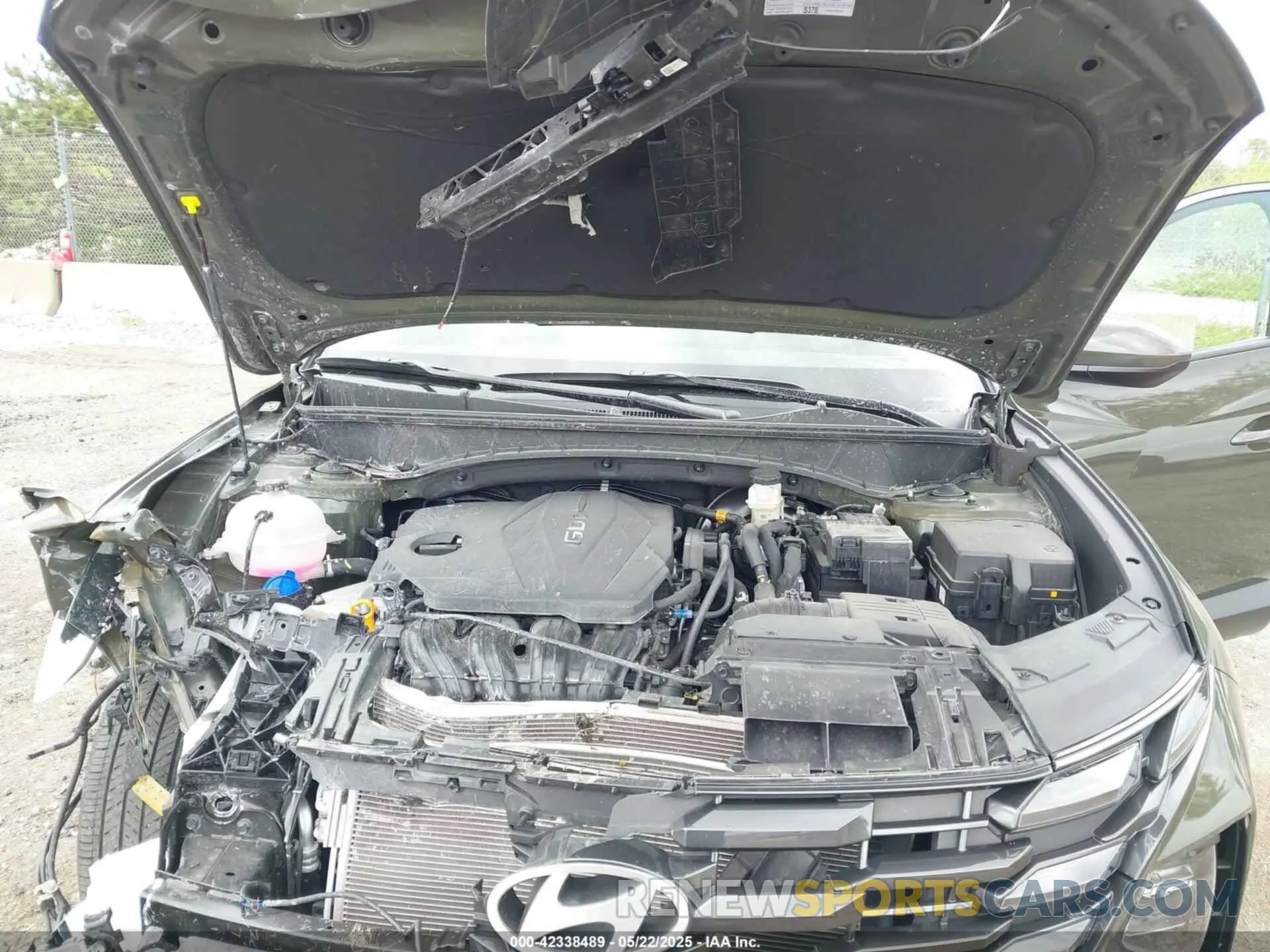10 fotografías del automóvil dañado 5NMJBCDE7SH451371 HYUNDAI TUCSON 2025